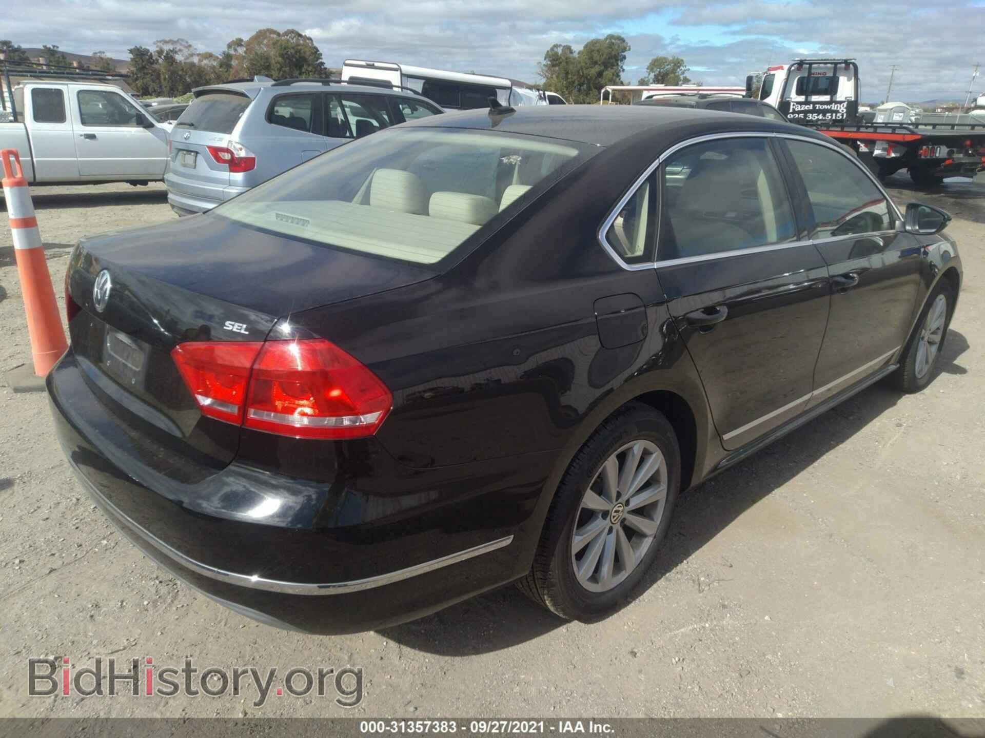 2012 VOLKSWAGEN PASSAT - VIN: 1VWCP7A39CC021603 - Фото 4