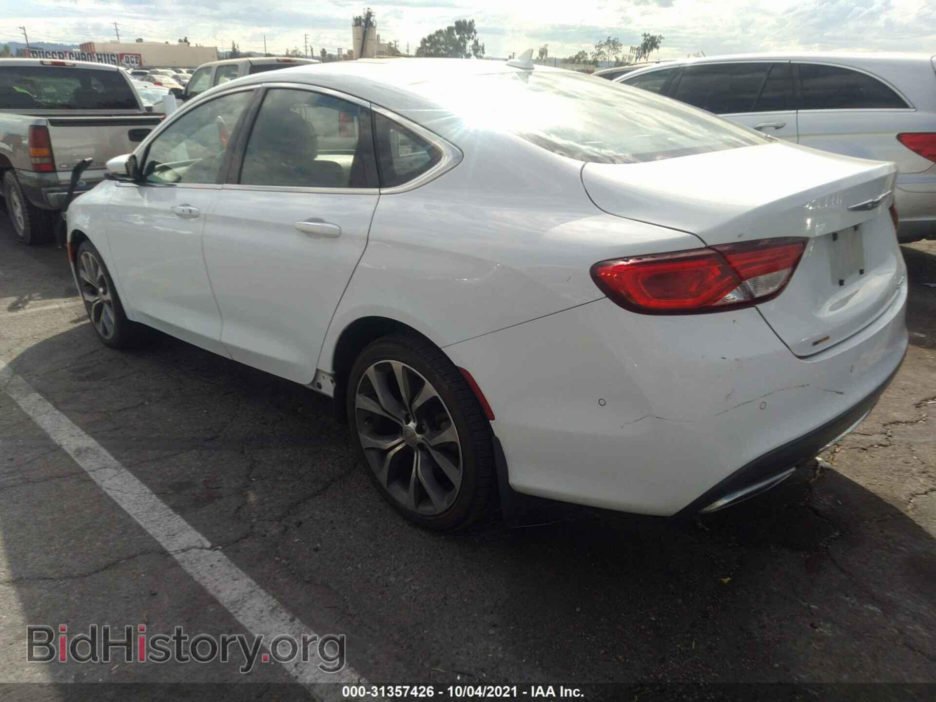 2016 CHRYSLER 200 - VIN: 1C3CCCCG6GN182593 - Фото 3