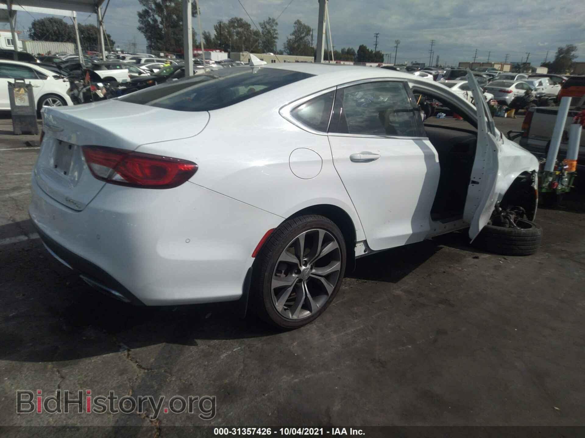 2016 CHRYSLER 200 - VIN: 1C3CCCCG6GN182593 - Фото 4