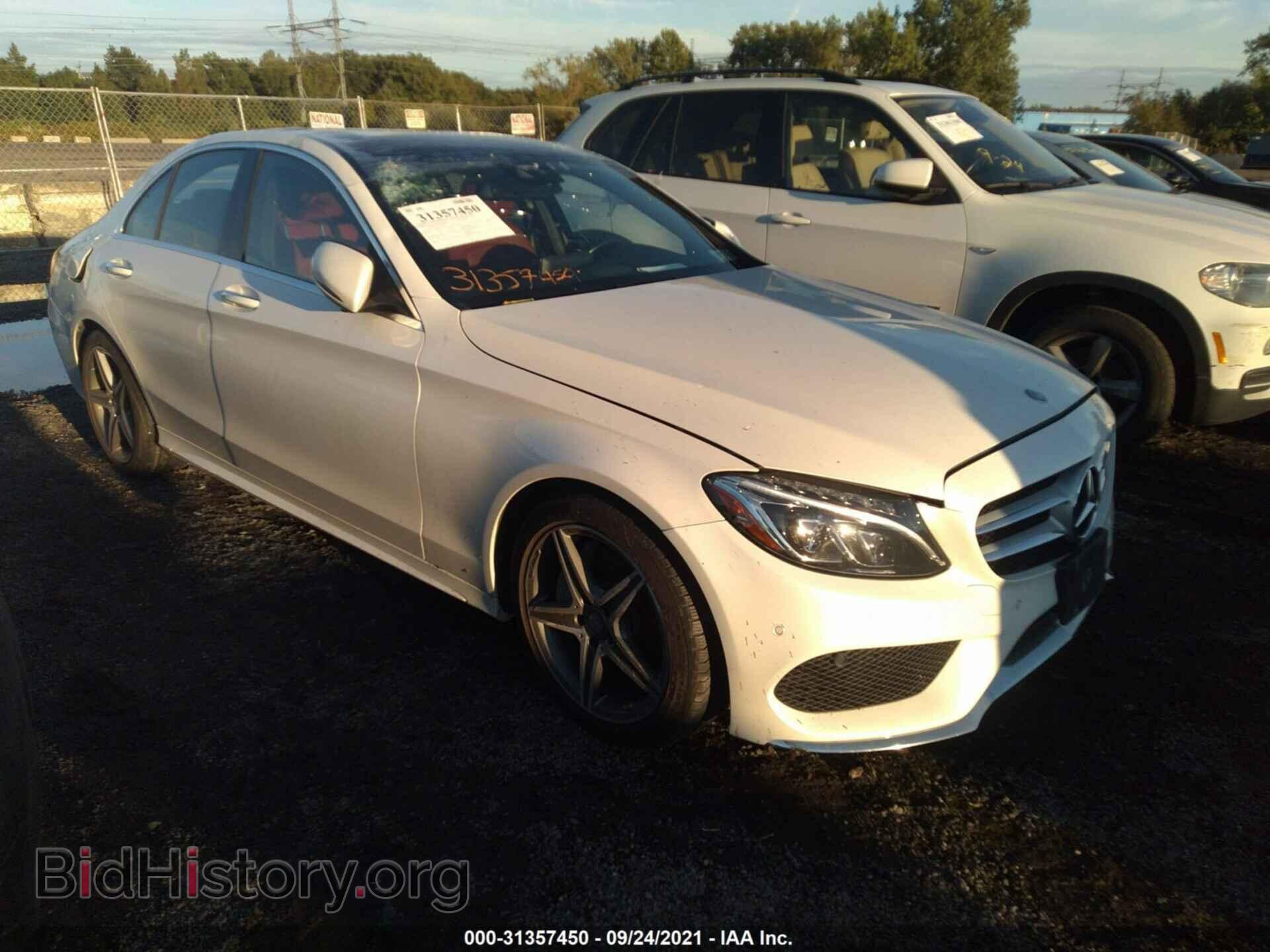 Фотография 55SWF4KBXGU142803 - MERCEDES-BENZ C-CLASS 2016