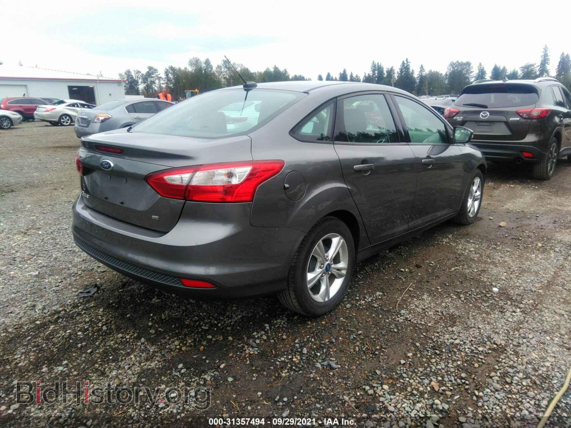 2013 FORD FOCUS - VIN: 1FADP3F25DL172039 - Фото 4