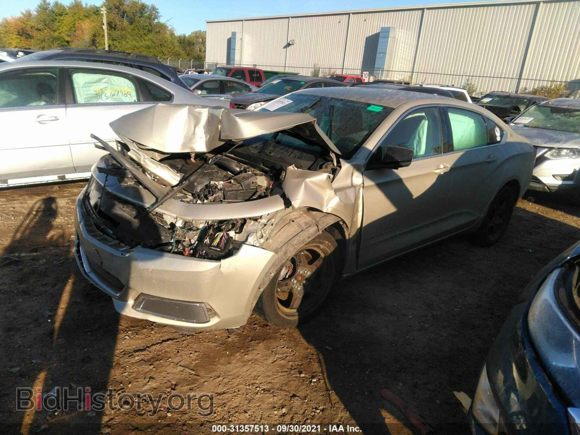 2014 CHEVROLET IMPALA - VIN: 2G11Y5SLXE9155016 - Фото 2