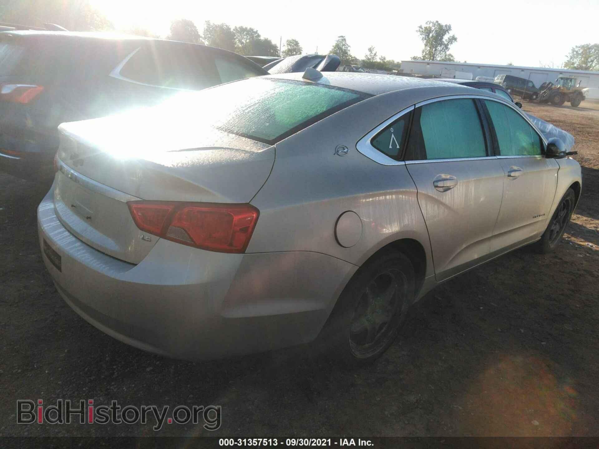 2014 CHEVROLET IMPALA - VIN: 2G11Y5SLXE9155016 - Фото 4