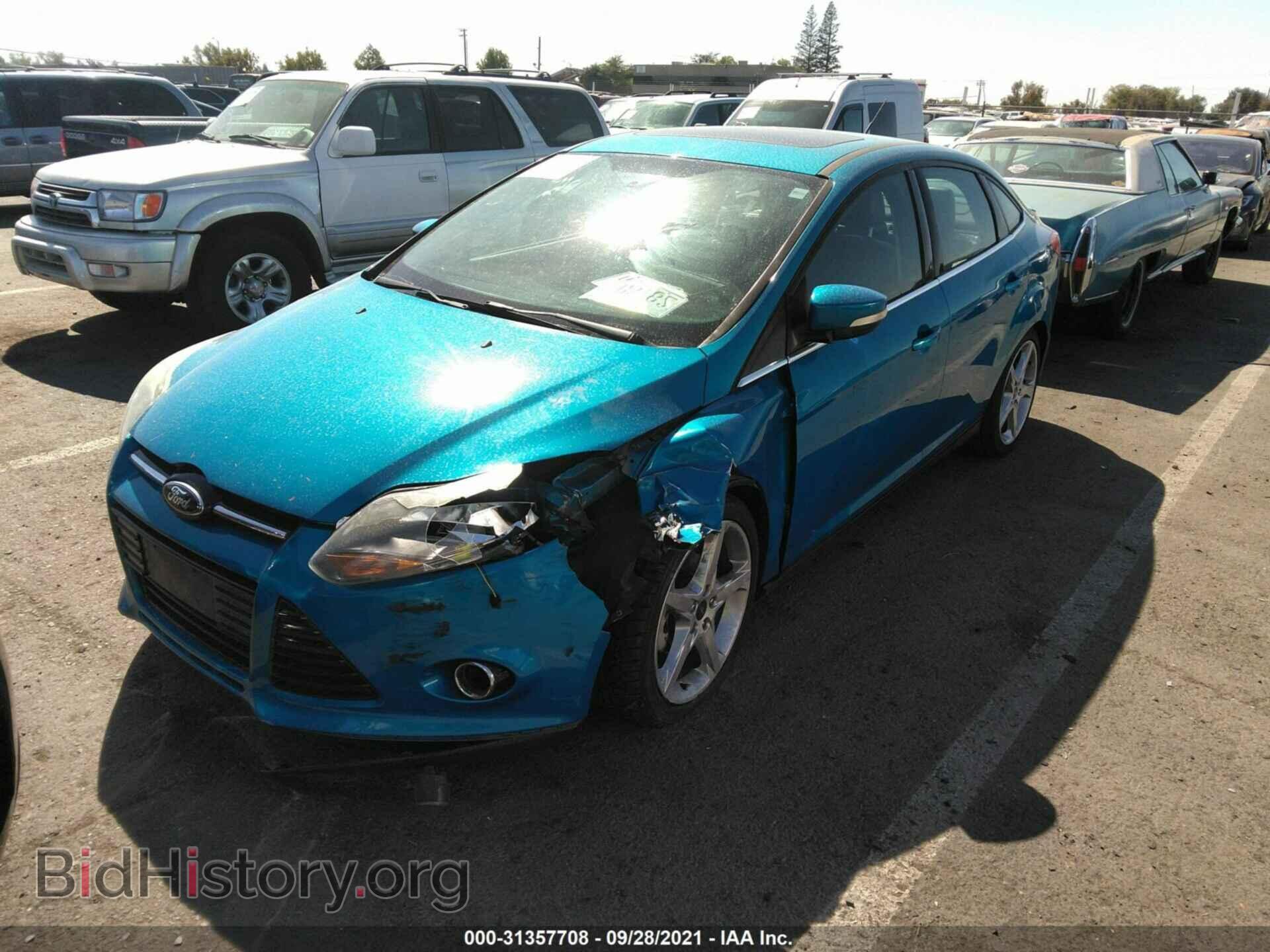 2014 FORD FOCUS - VIN: 1FADP3J25EL357653 - Фото 2