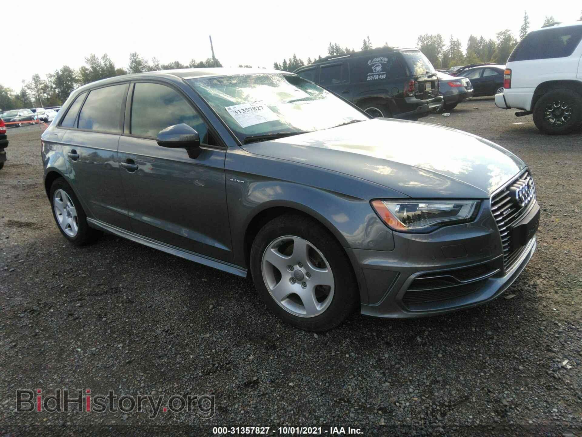 Photo WAUUPBFF1GA133730 - AUDI A3 E-TRON 2016