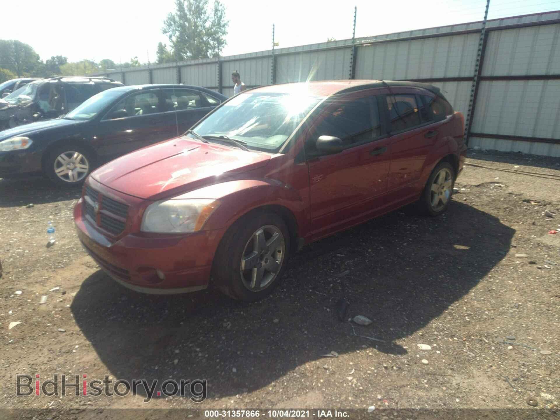 2007 DODGE CALIBER - VIN: 1B3HB48B77D587957 - Фото 2