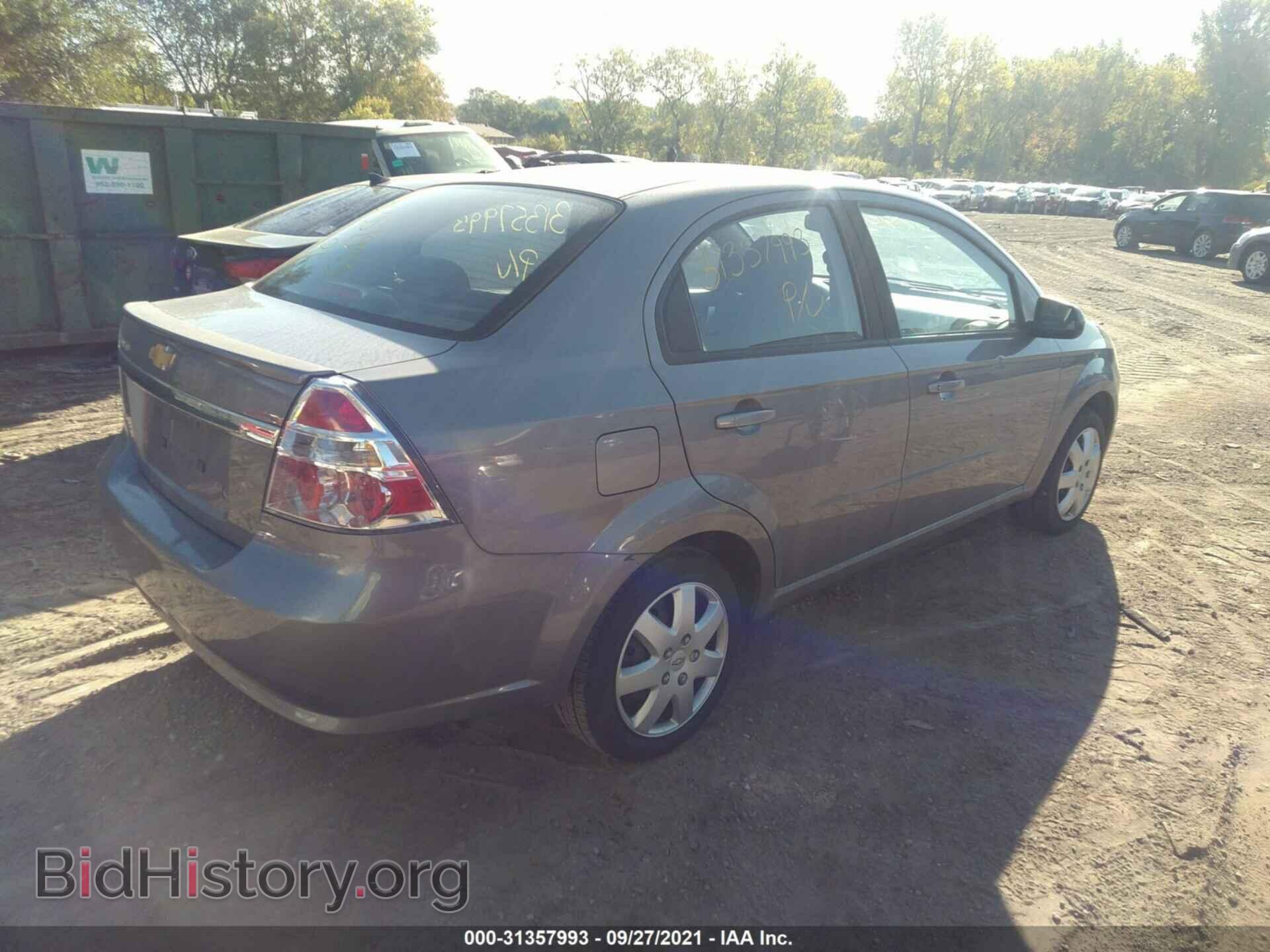 2011 CHEVROLET AVEO - VIN: KL1TG5DE2BB211503 - Фото 4