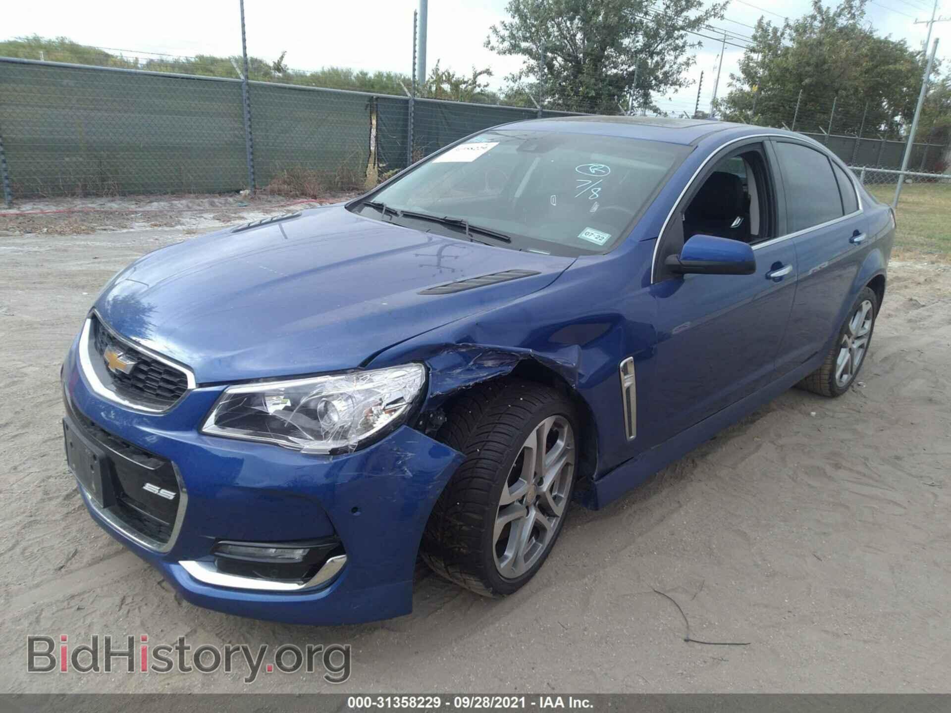 2016 CHEVROLET SS - VIN: 6G3F15RW1GL220965 - Фото 2