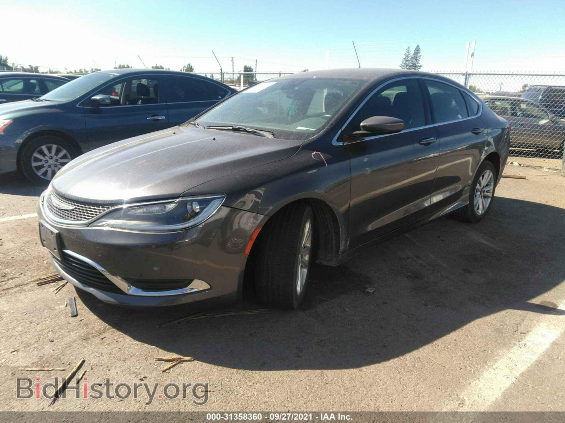 2015 CHRYSLER 200 - VIN: 1C3CCCAB6FN607784 - Фото 2