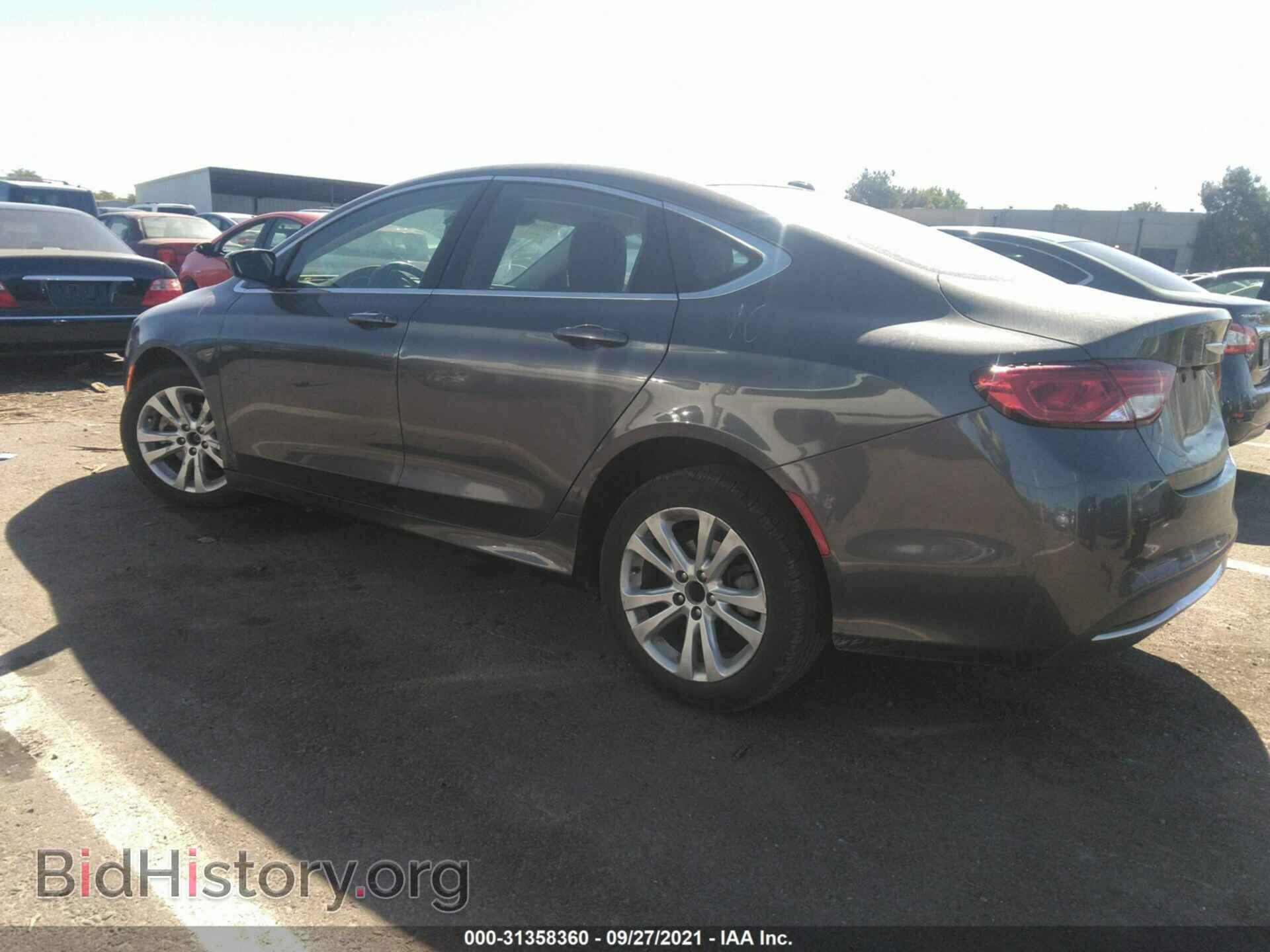 2015 CHRYSLER 200 - VIN: 1C3CCCAB6FN607784 - Фото 3