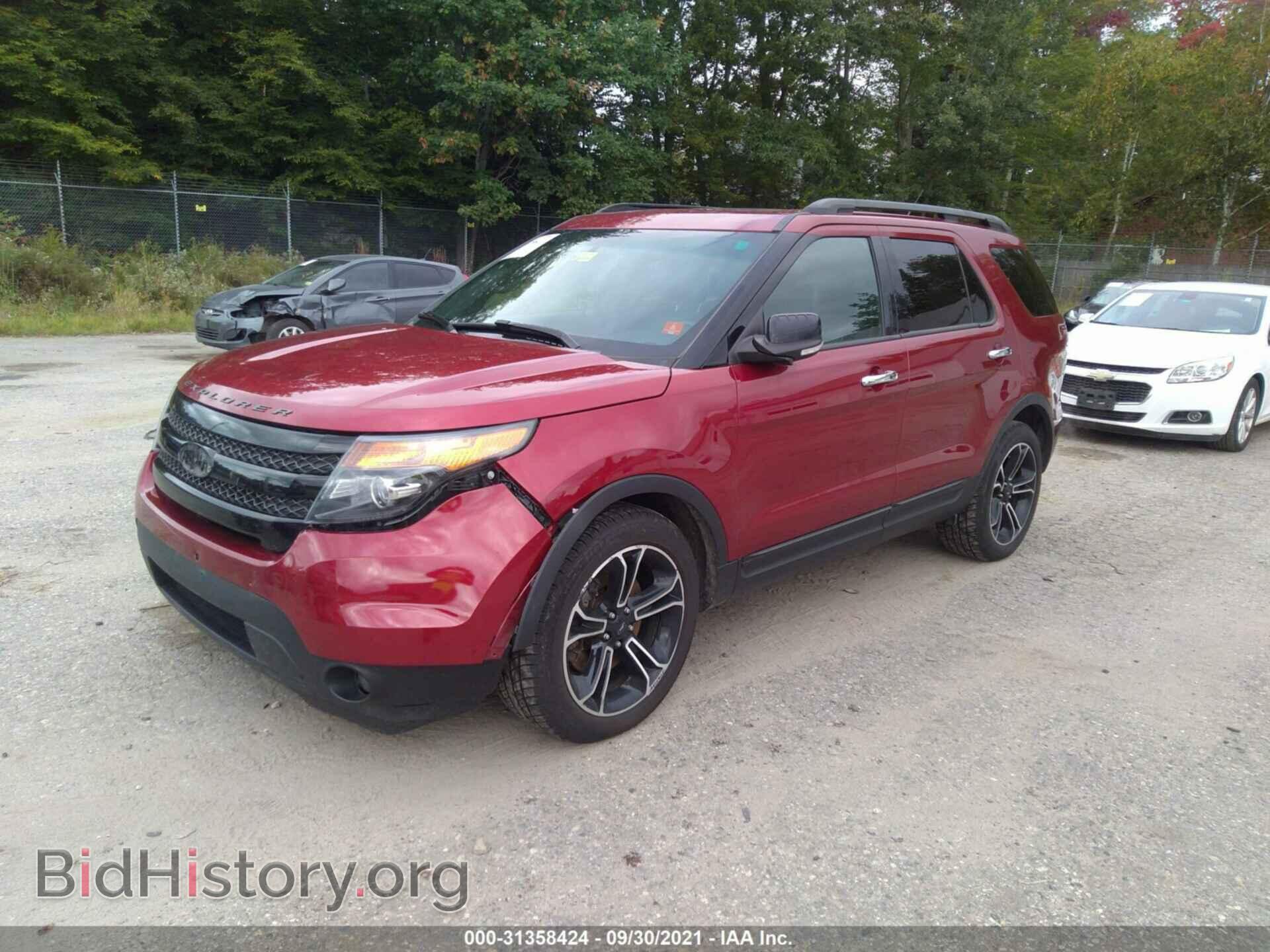 2014 FORD EXPLORER - VIN: 1FM5K8GT7EGB47358 - Фото 2