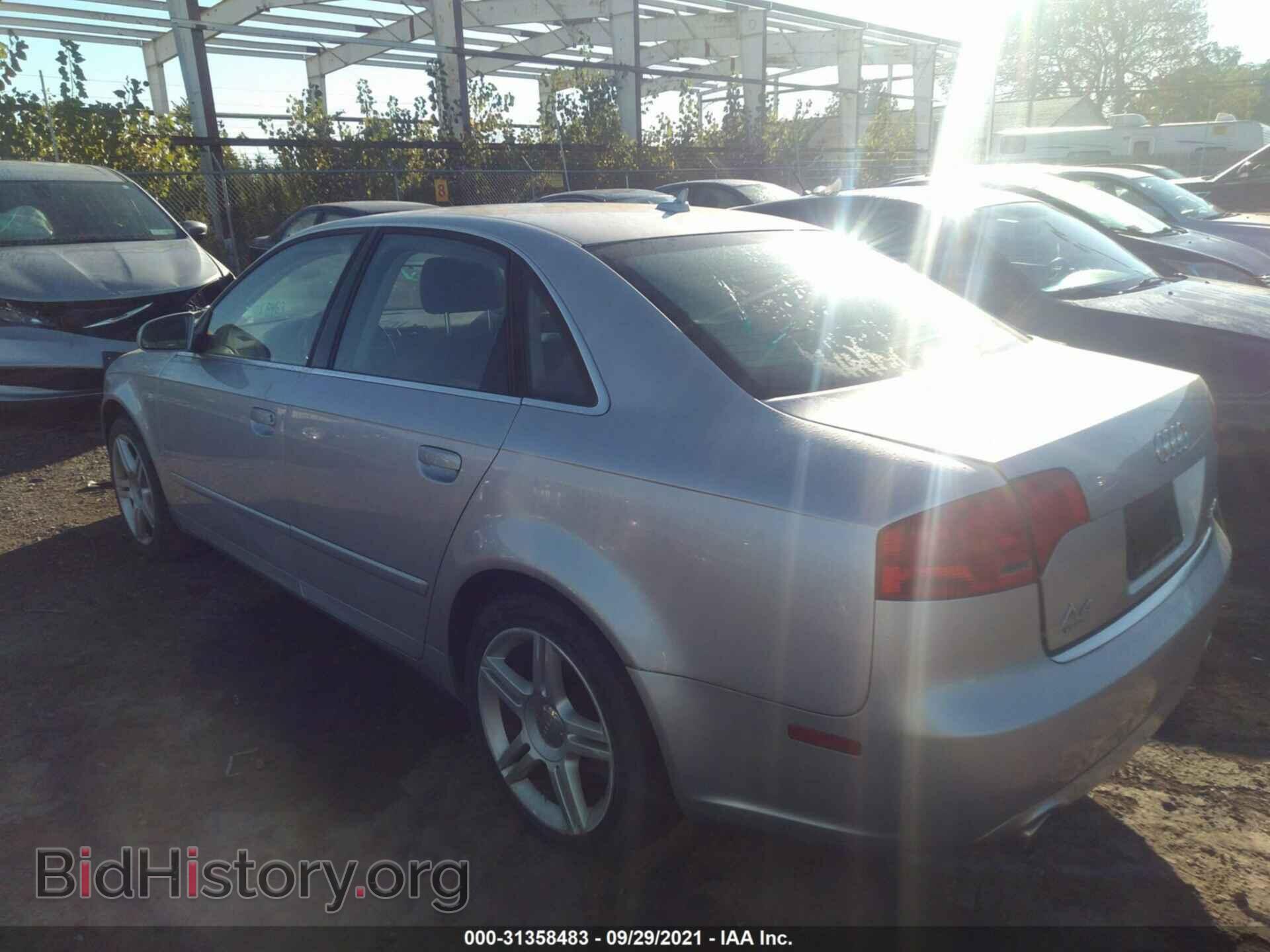 2007 AUDI A4 - VIN: WAUDF78E67A175475 - Фото 3