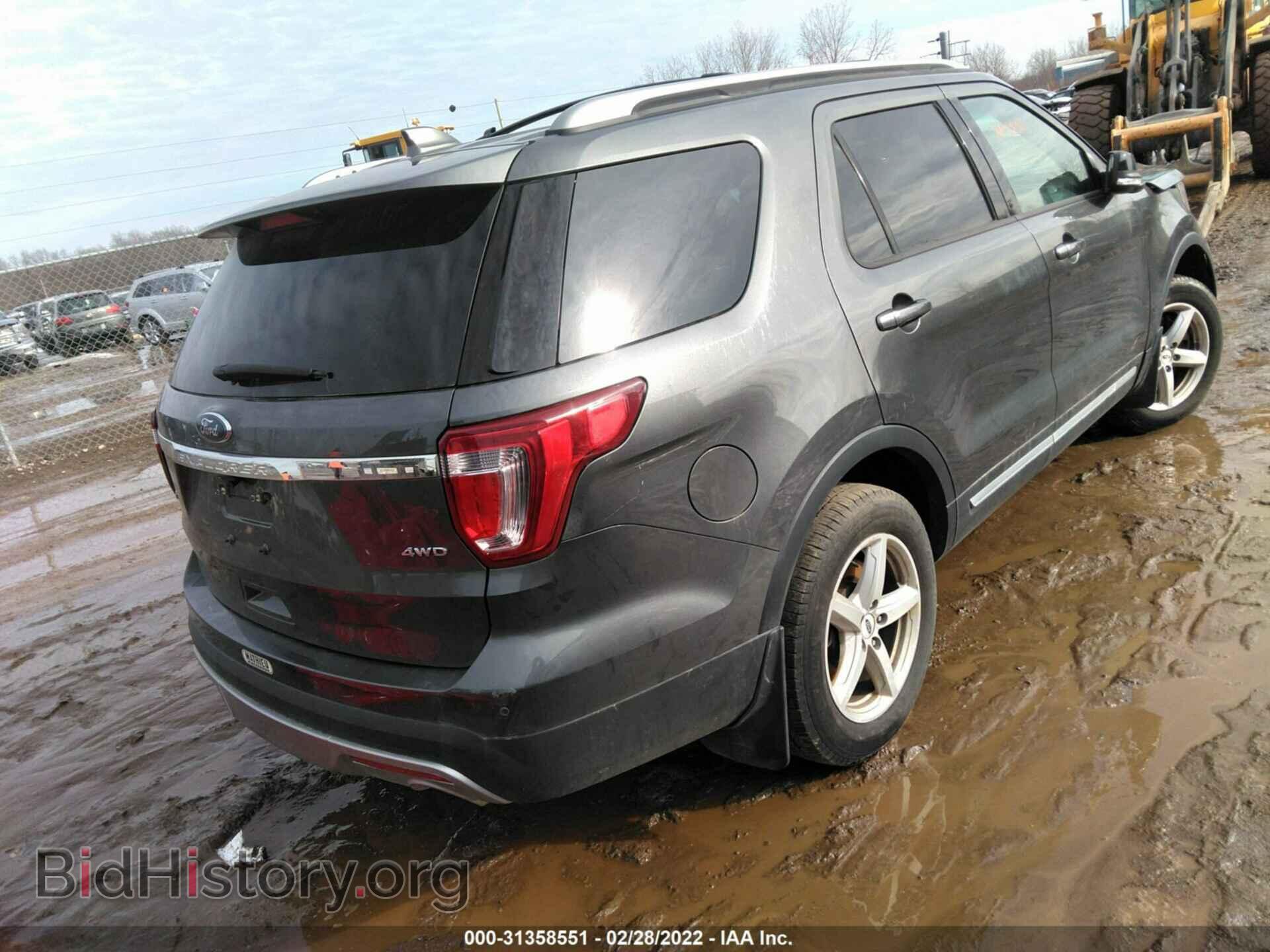 2017 FORD EXPLORER - VIN: 1FM5K8D81HGB25988 - Фото 4