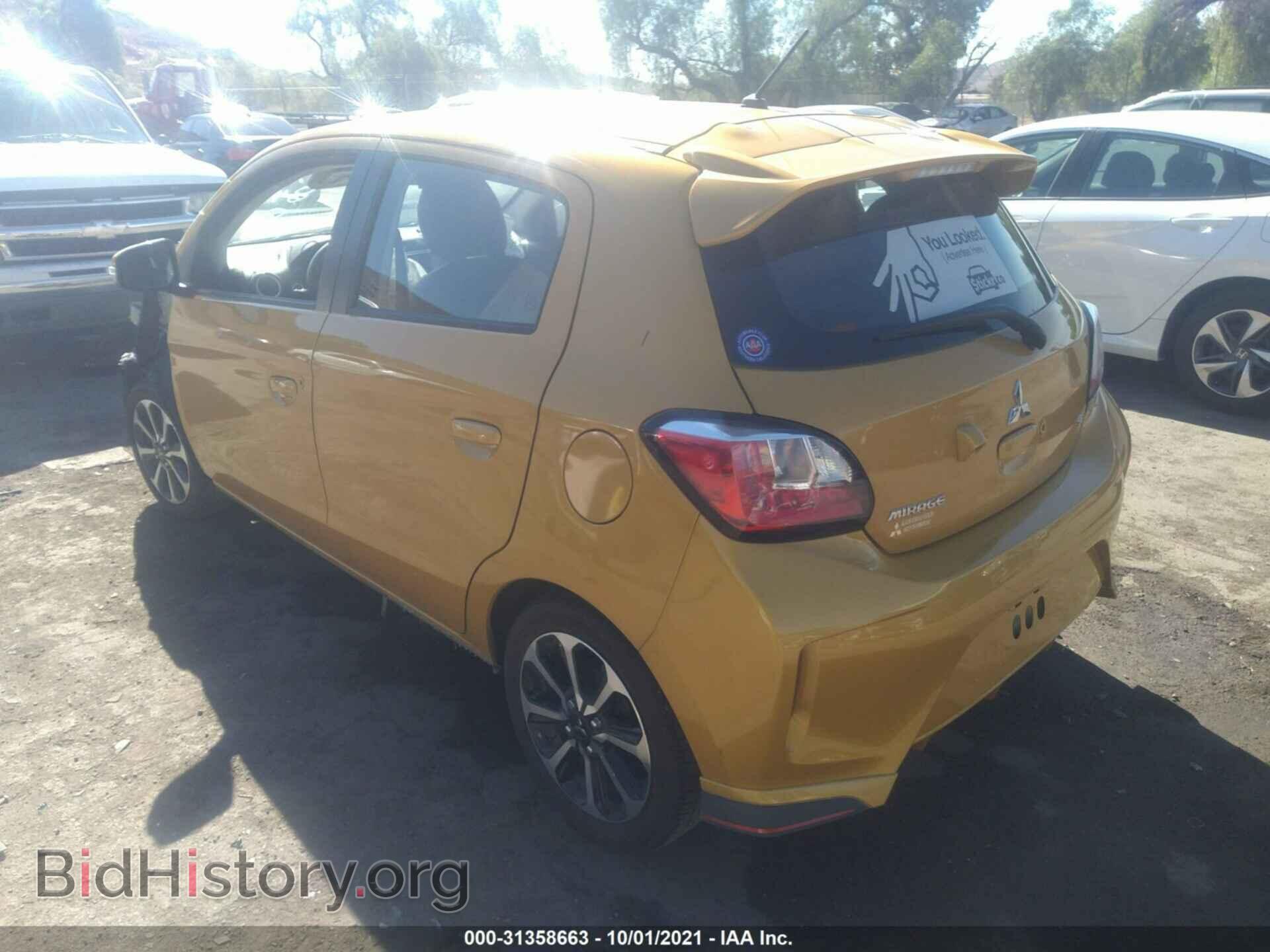2021 MITSUBISHI MIRAGE - VIN: ML32AWHJ2MH002378 - Фото 3