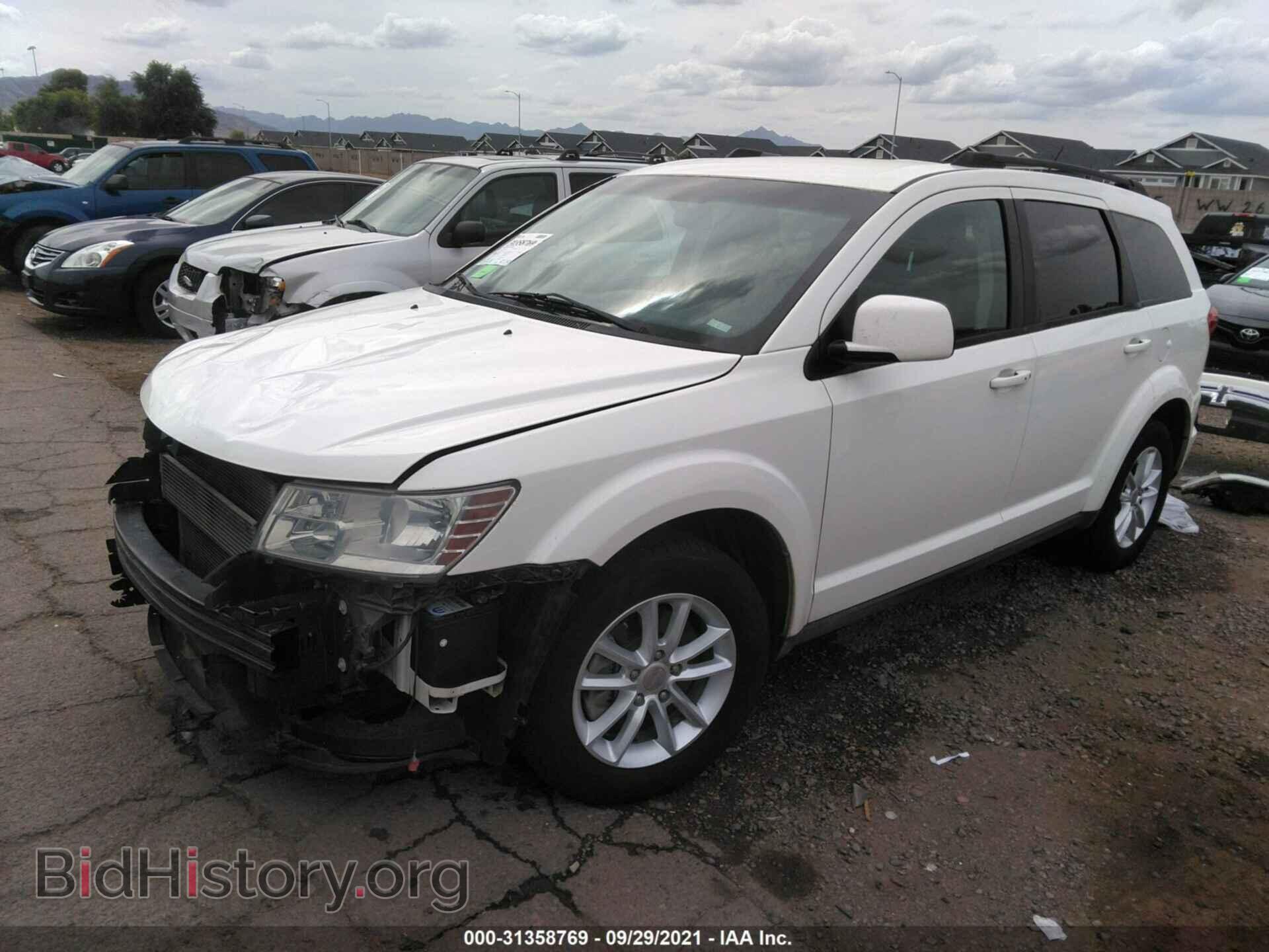 2014 DODGE JOURNEY - VIN: 3C4PDCBB0ET180156 - Фото 2