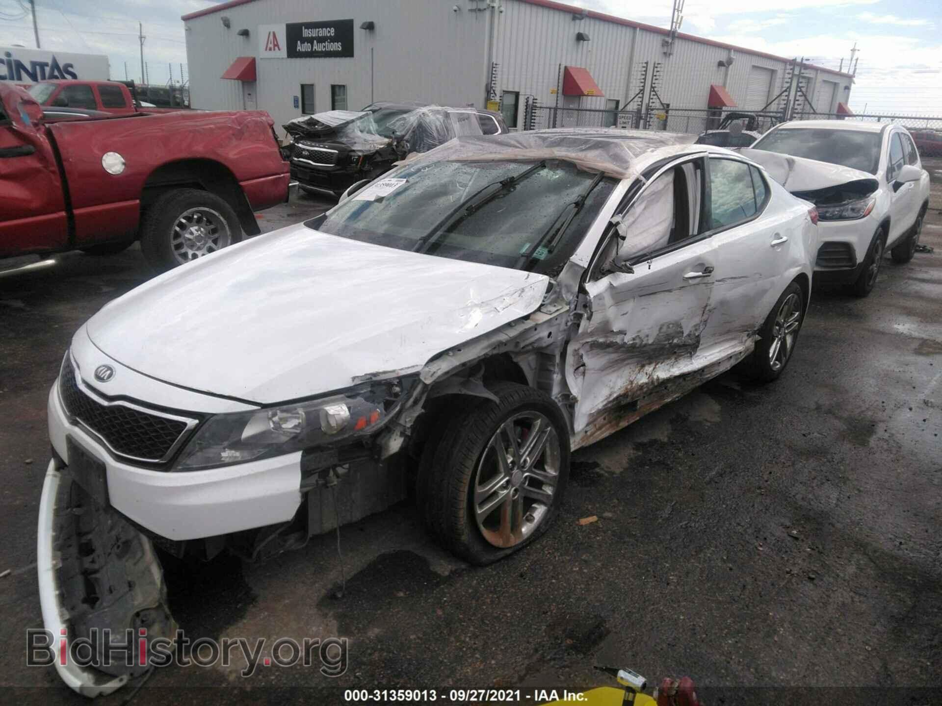 2013 KIA OPTIMA - VIN: 5XXGR4A69DG159649 - Фото 2