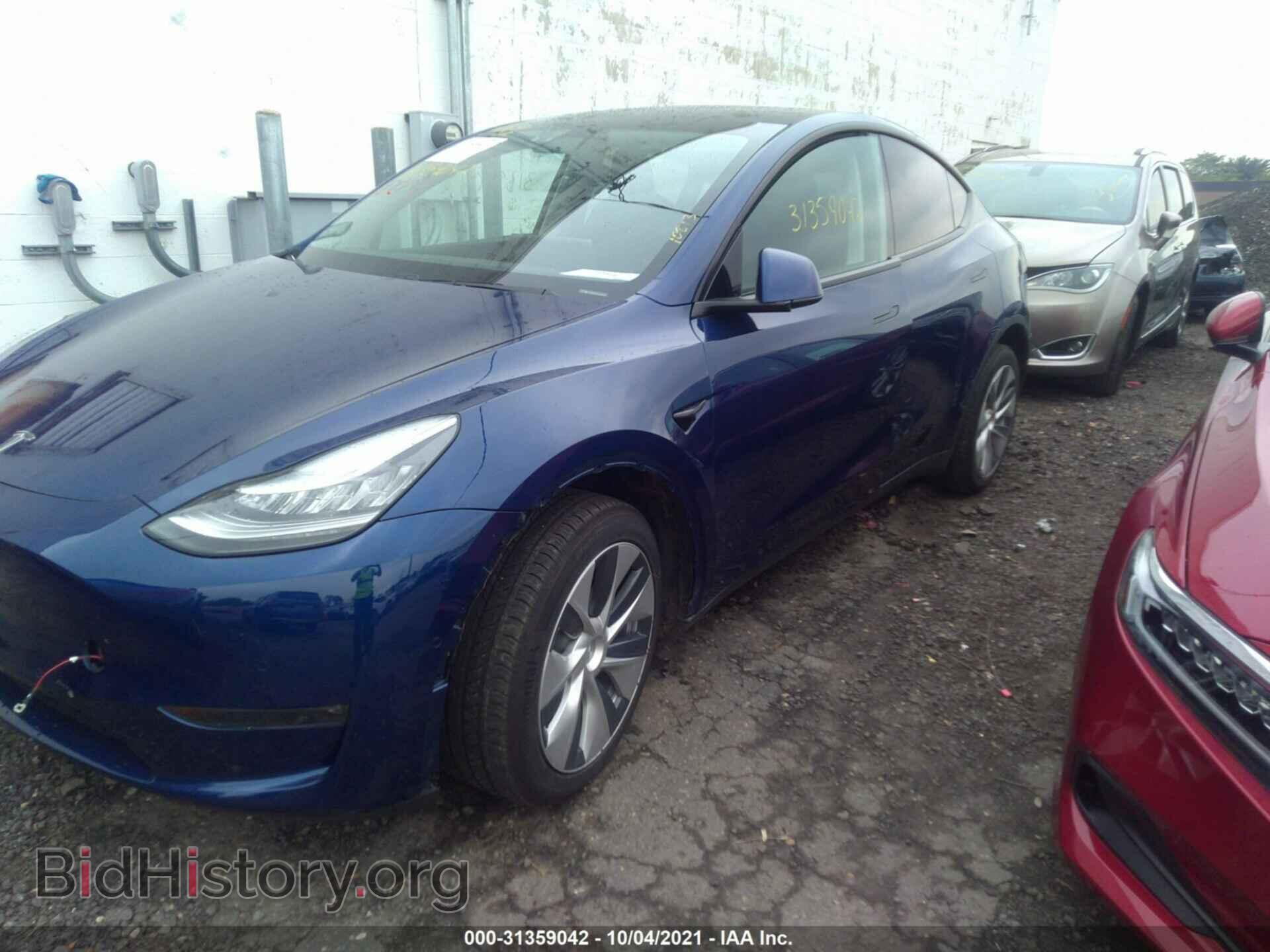 2020 TESLA MODEL Y - VIN: 5YJYGDEE5LF045287 - Photo 2