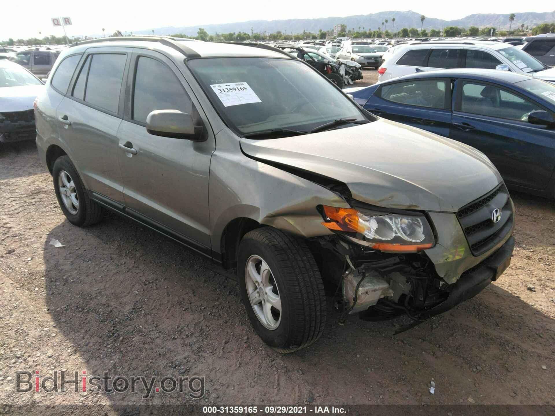 Photo 5NMSG13D88H166982 - HYUNDAI SANTA FE 2008