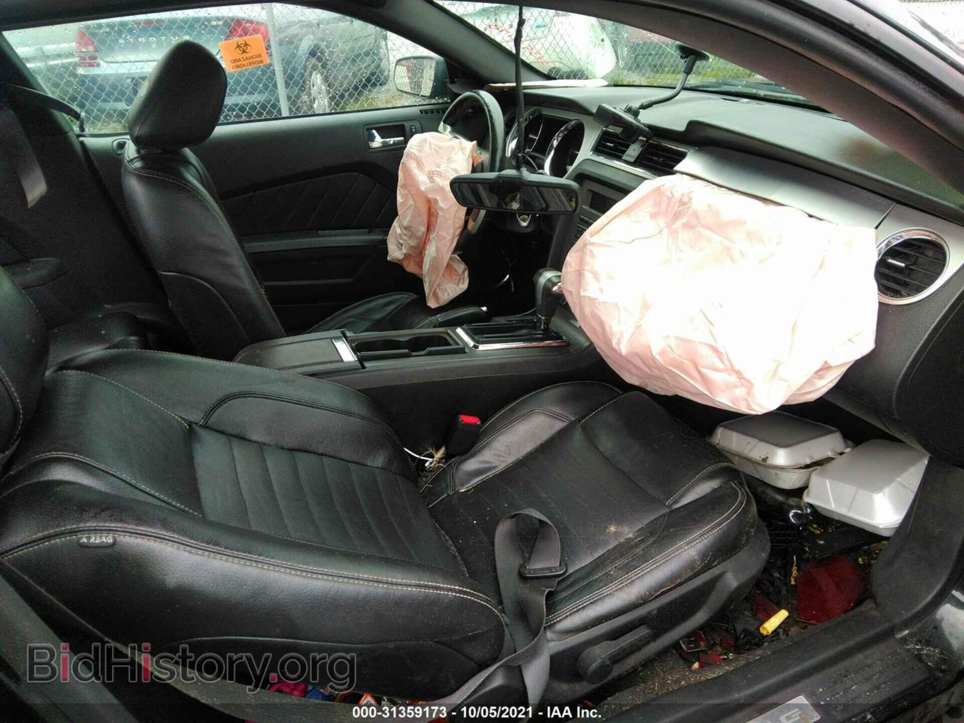 2010 FORD MUSTANG - VIN: 1ZVBP8AN7A5136978 - Фото 5