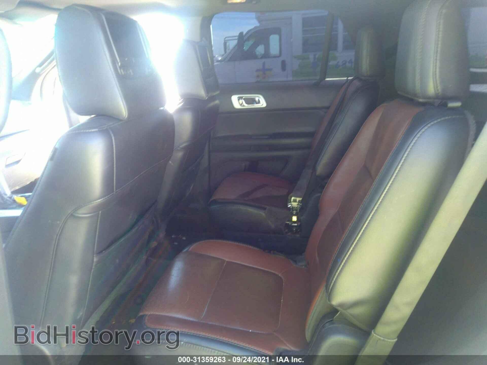2013 FORD EXPLORER - VIN: 1FM5K7F89DGB39316 - Фото 8