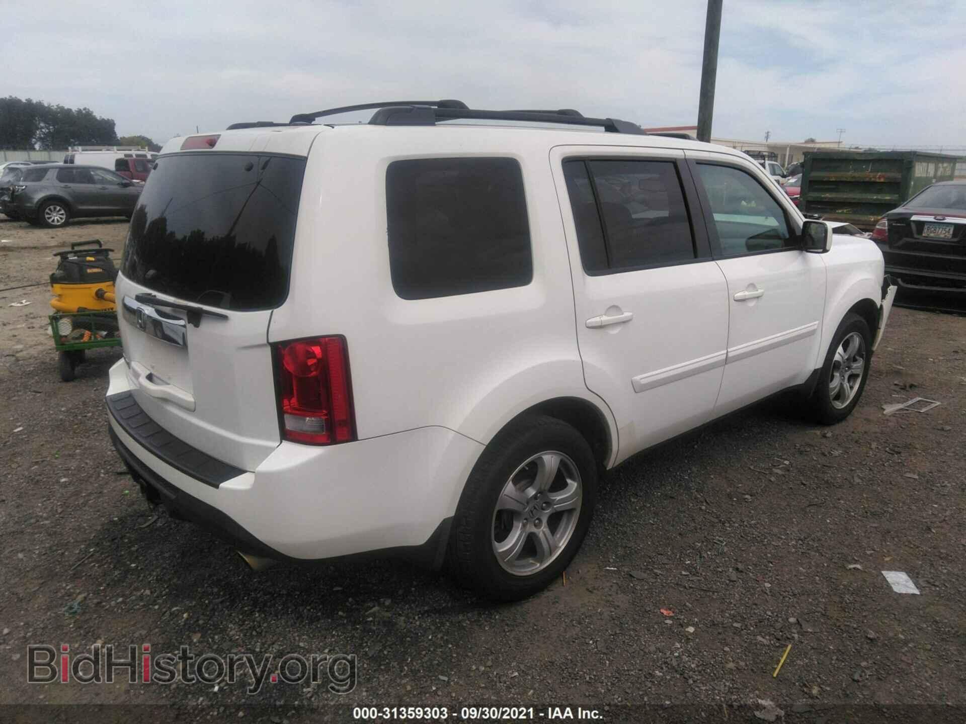 2013 HONDA PILOT - VIN: 5FNYF3H61DB039392 - Фото 4