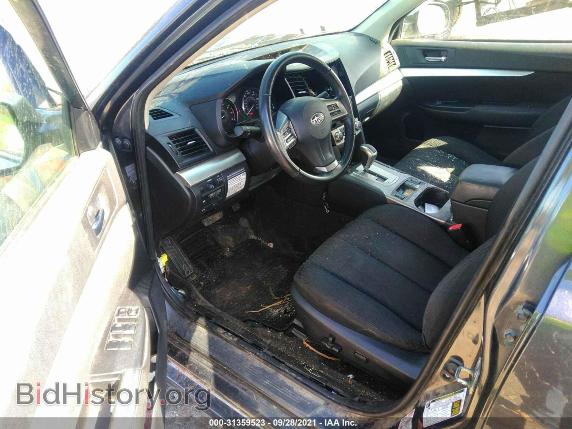 2012 SUBARU LEGACY - VIN: 4S3BMBC65C3013192 - Фото 5