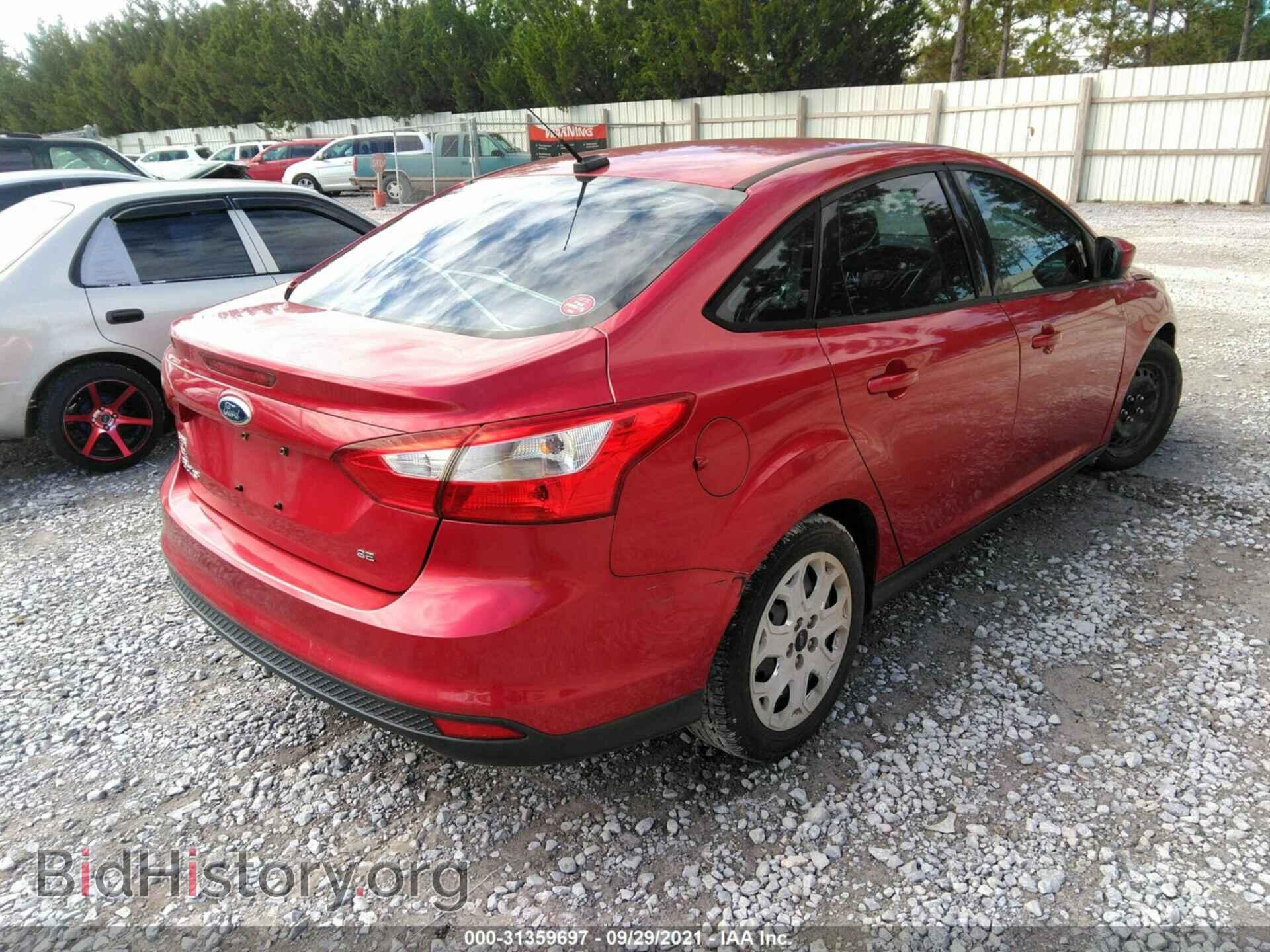 2012 FORD FOCUS - VIN: 1FAHP3F24CL315823 - Photo 4