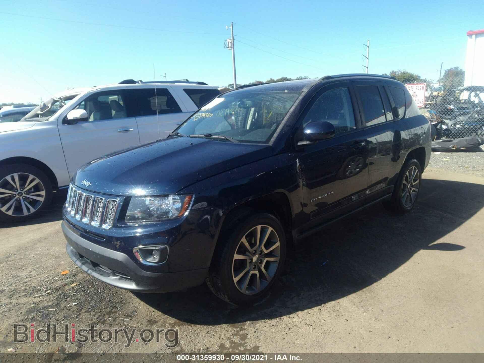 2016 JEEP COMPASS - VIN: 1C4NJDEB2GD657941 - Photo 2