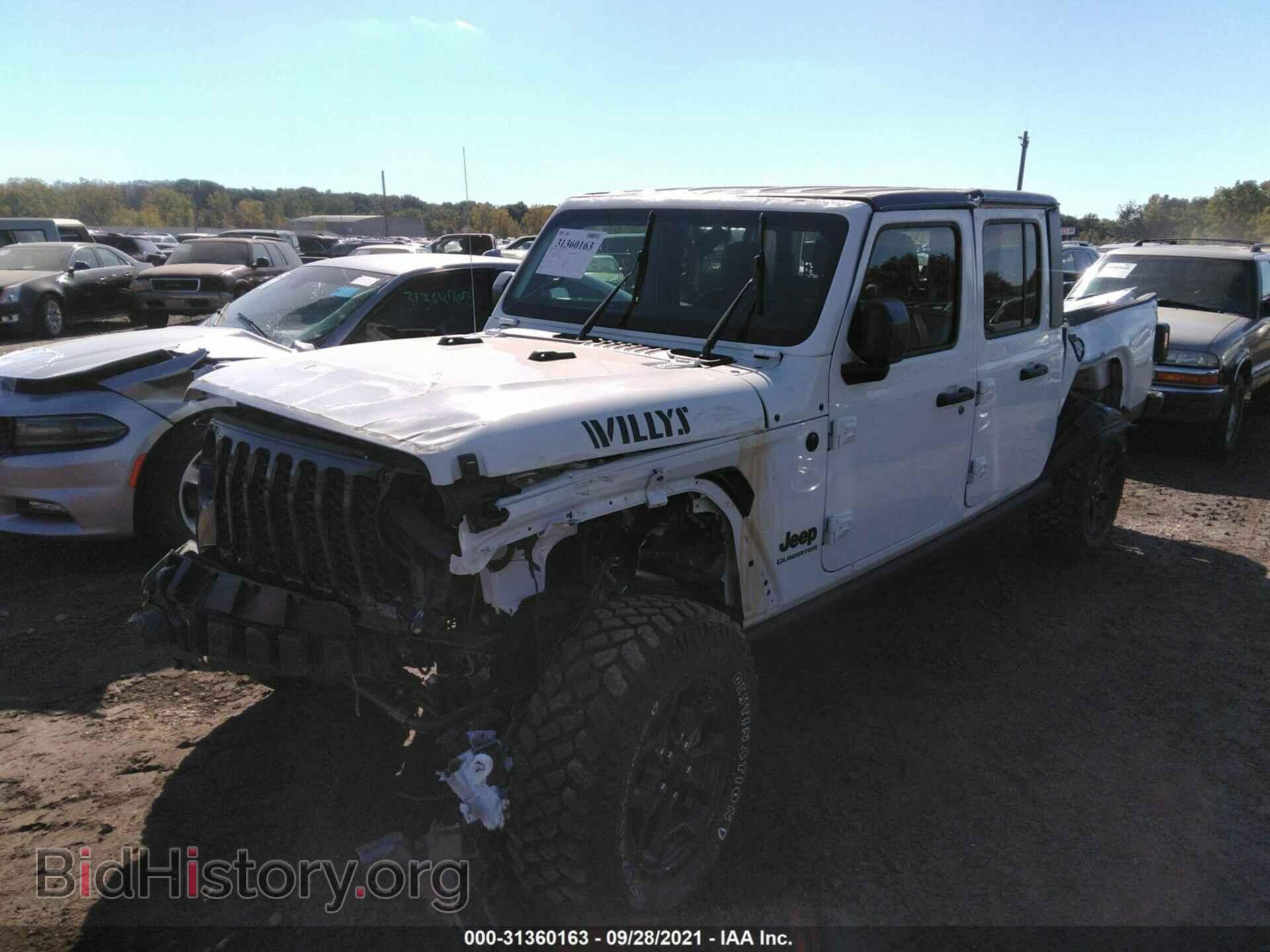 2021 JEEP GLADIATOR - VIN: 1C6HJTAG0ML559234 - Фото 2