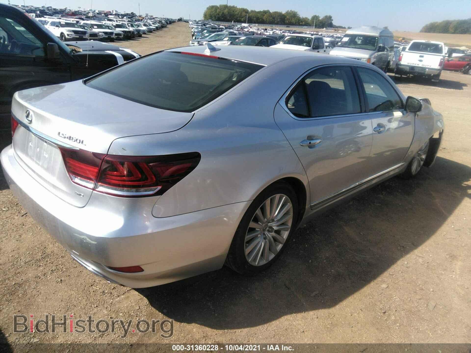 2013 LEXUS LS 460 - VIN: JTHDL5EF8D5005778 - Photo 4