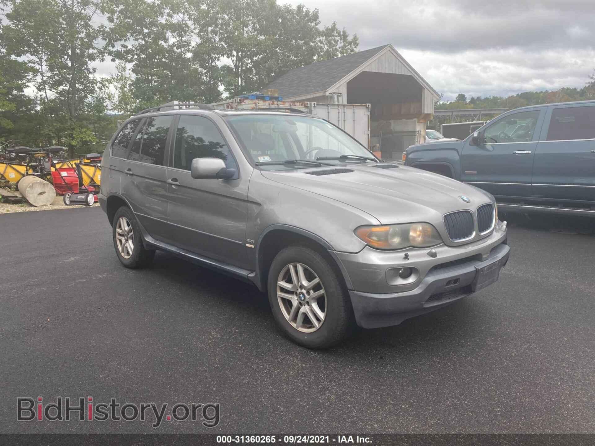 Photo 5UXFA13586LY35113 - BMW X5 2006