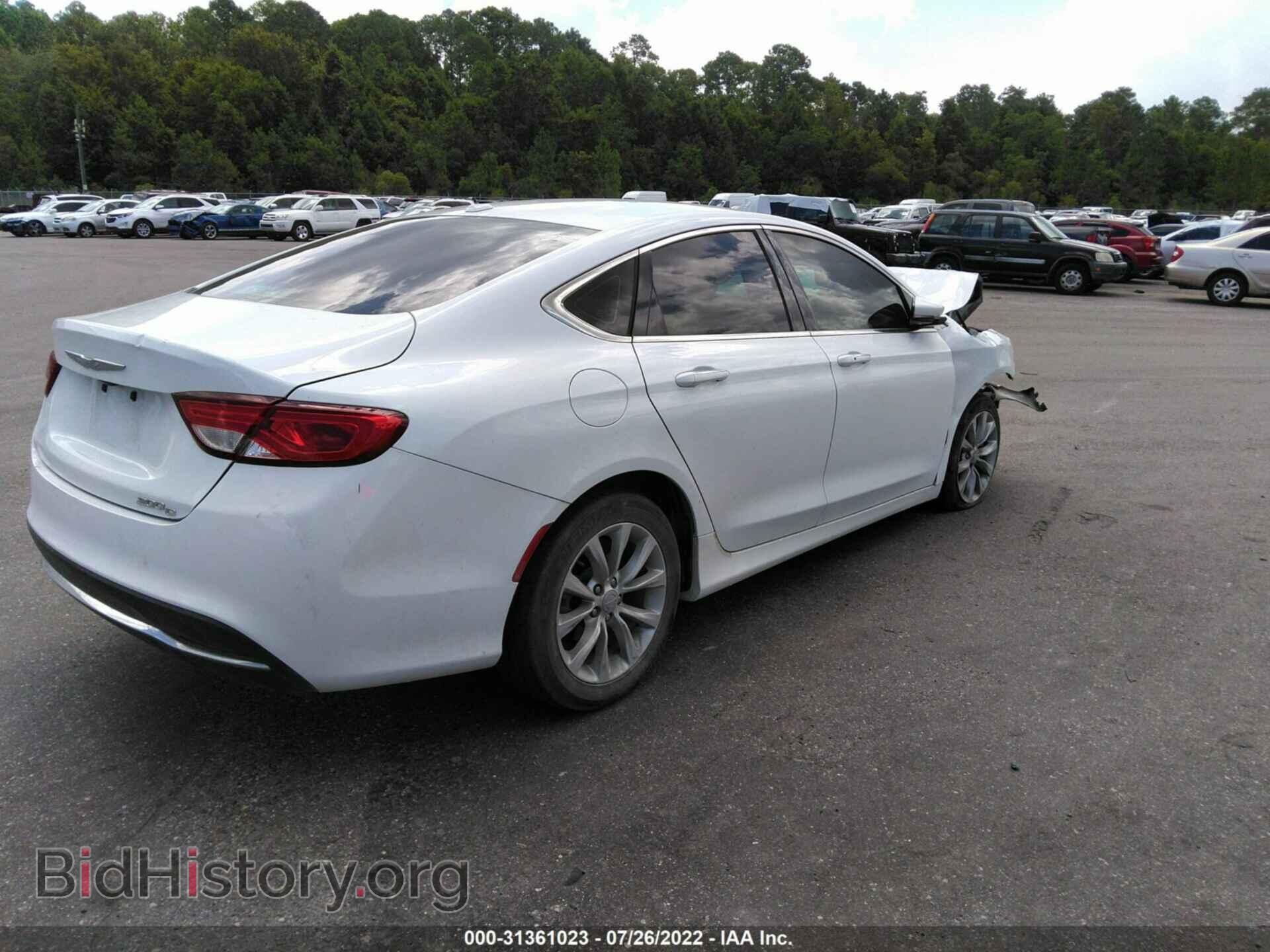 2015 CHRYSLER 200 - VIN: 1C3CCCCB8FN544796 - Photo 4