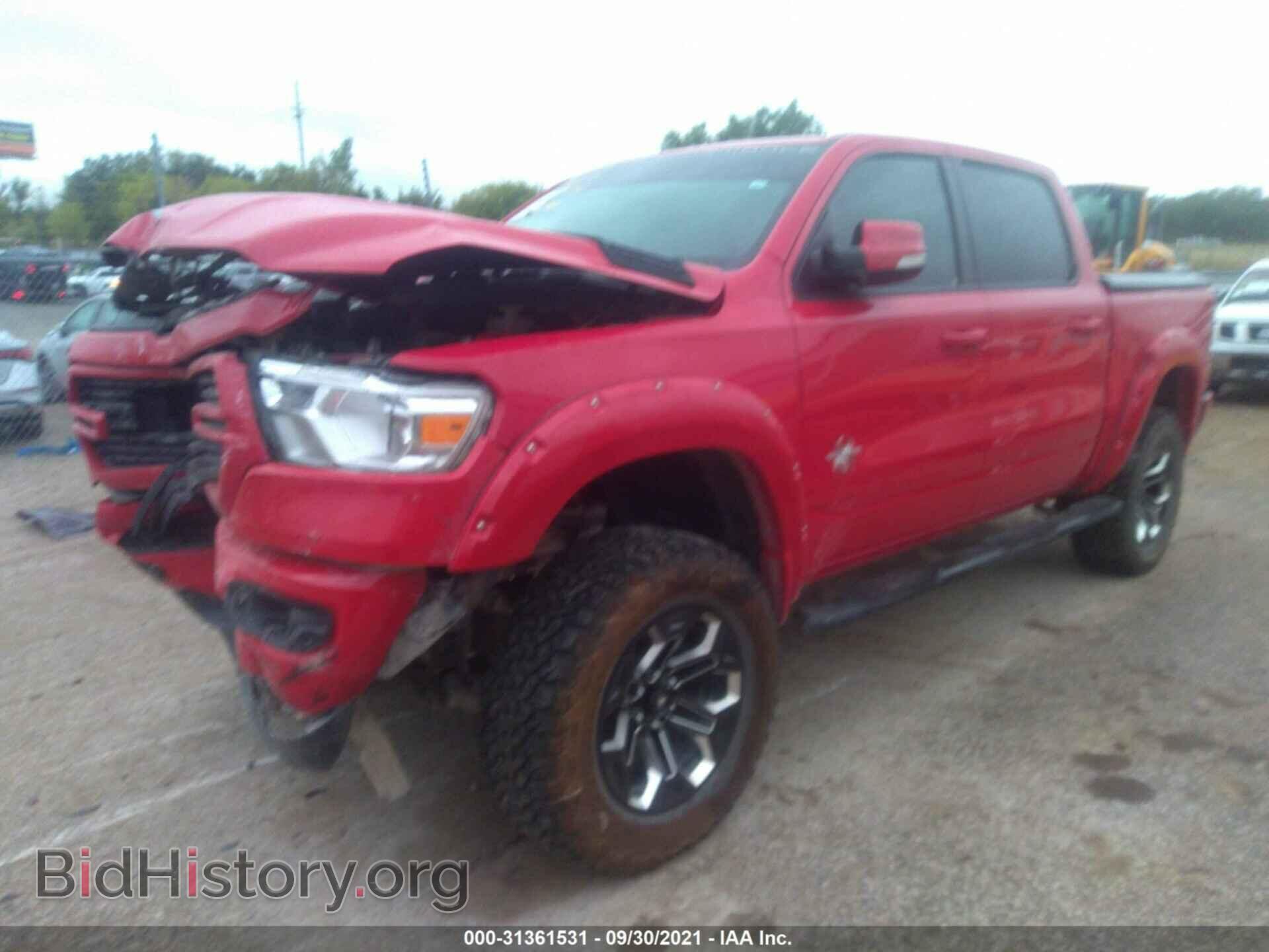 2019 RAM 1500 - VIN: 1C6SRFFTXKN578767 - Фото 2