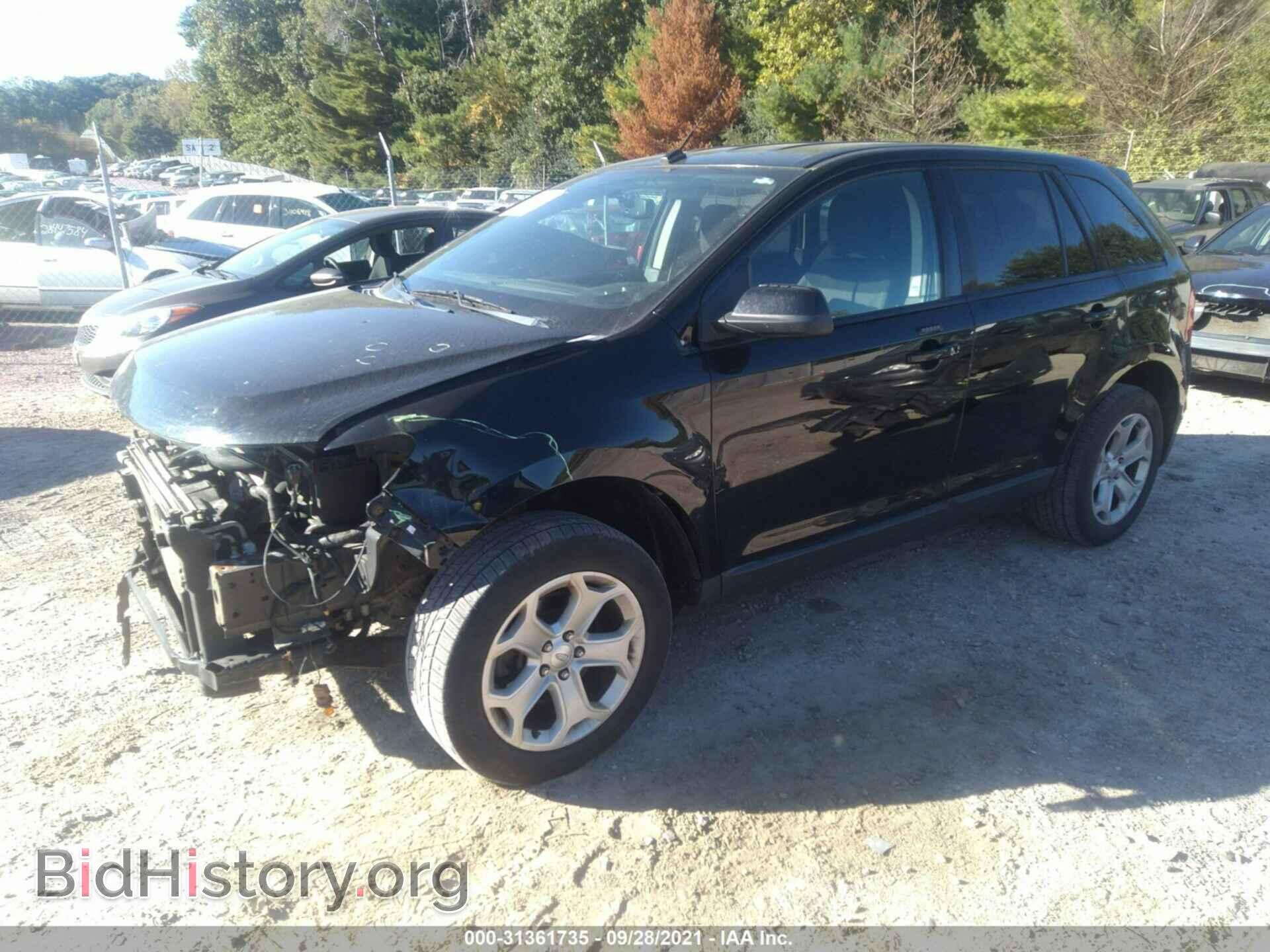 2012 FORD EDGE - VIN: 2FMDK3JC6CBA09029 - Фото 2