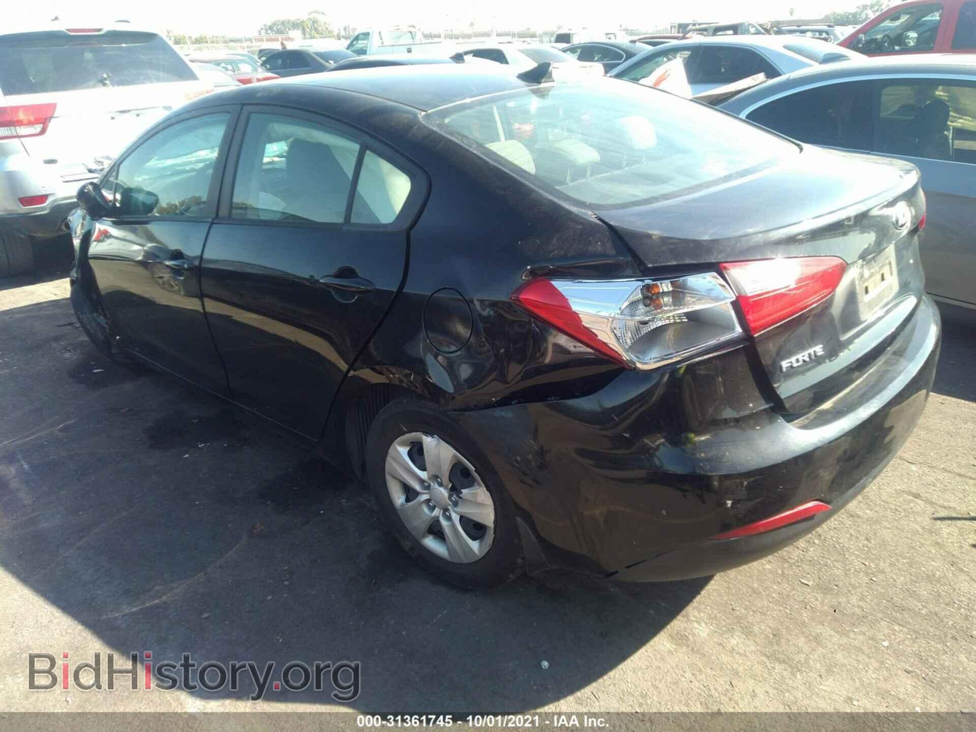 2014 KIA FORTE - VIN: KNAFK4A69E5198146 - Фото 3