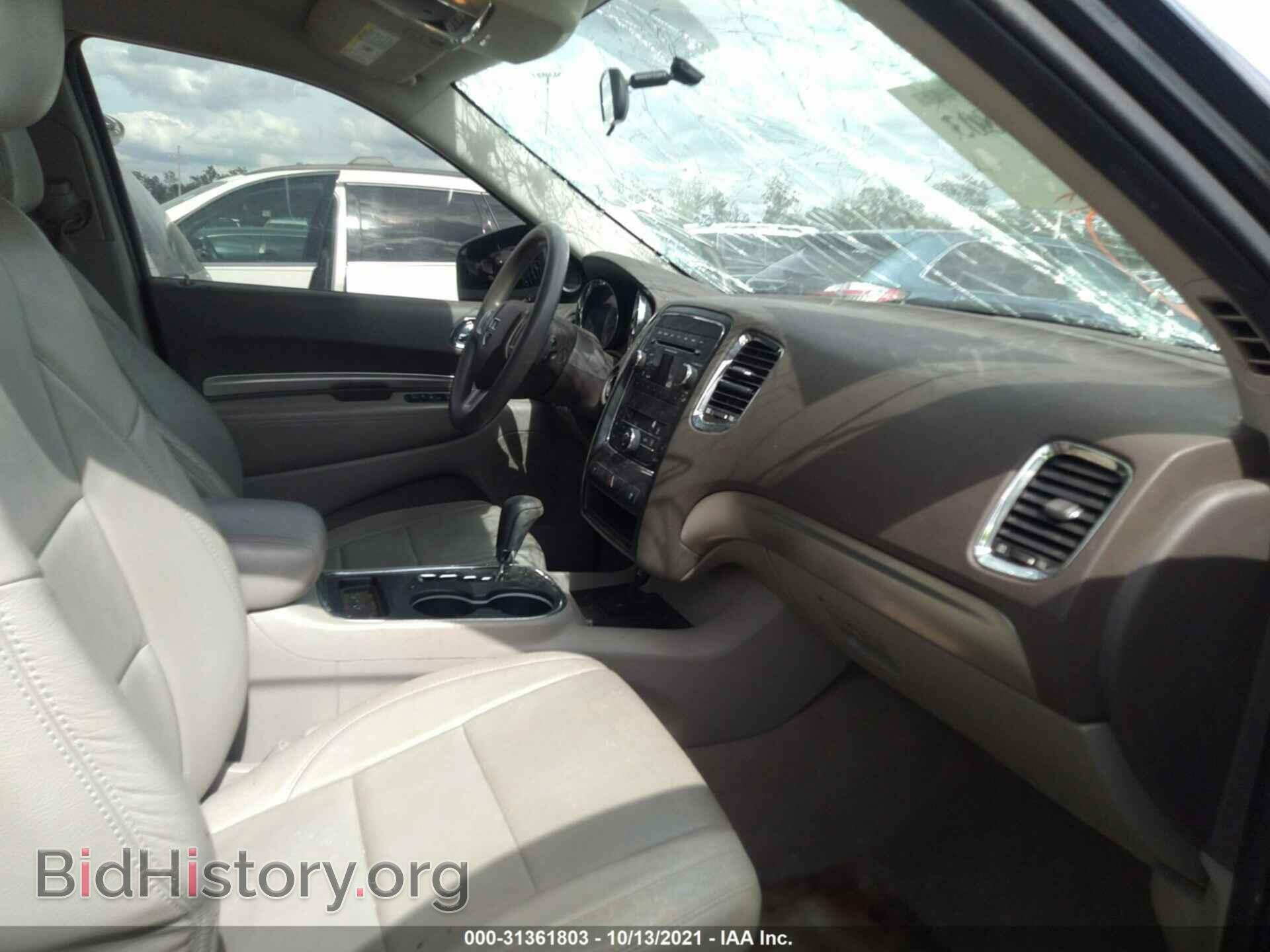 2012 DODGE DURANGO - VIN: 1C4RDHAGXCC138346 - Photo 5