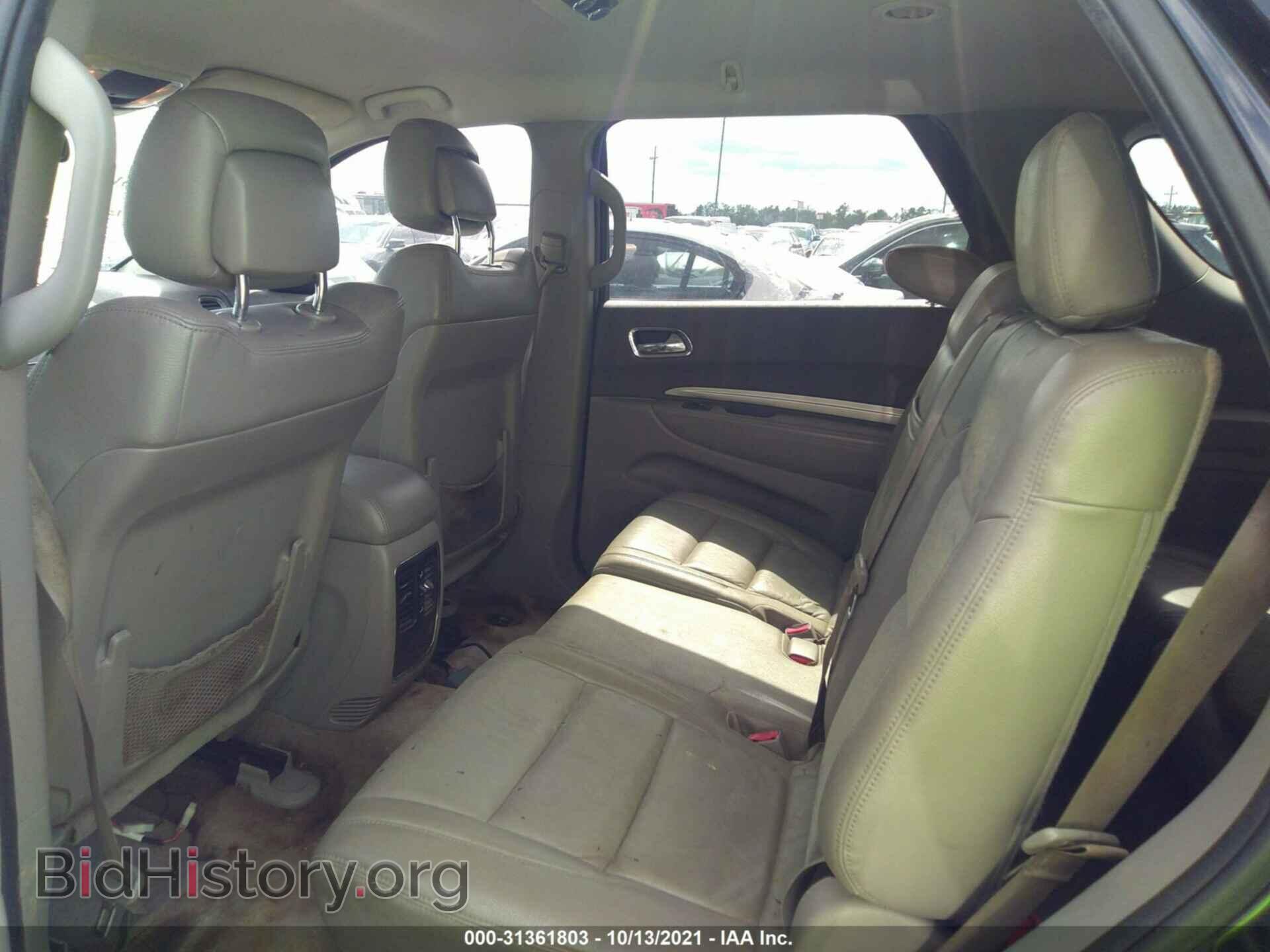 2012 DODGE DURANGO - VIN: 1C4RDHAGXCC138346 - Photo 8