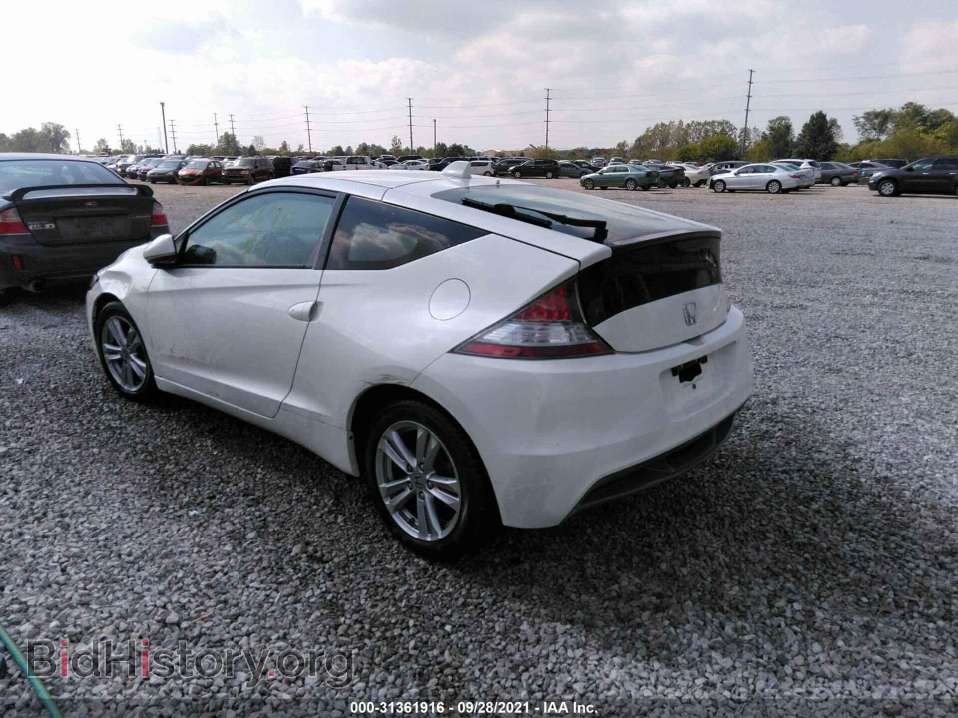 2011 HONDA CR-Z - VIN: JHMZF1D63BS006486 - Фото 3