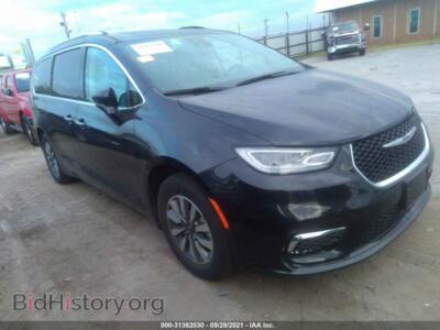 2021 Chrysler PACIFICA Touring L, черный — VIN 2C4RC1BG4MR502746, IAAI