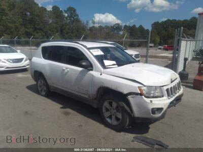 2012 Jeep COMPASS Limited, белый — VIN 1C4NJDCB0CD612607, IAAI