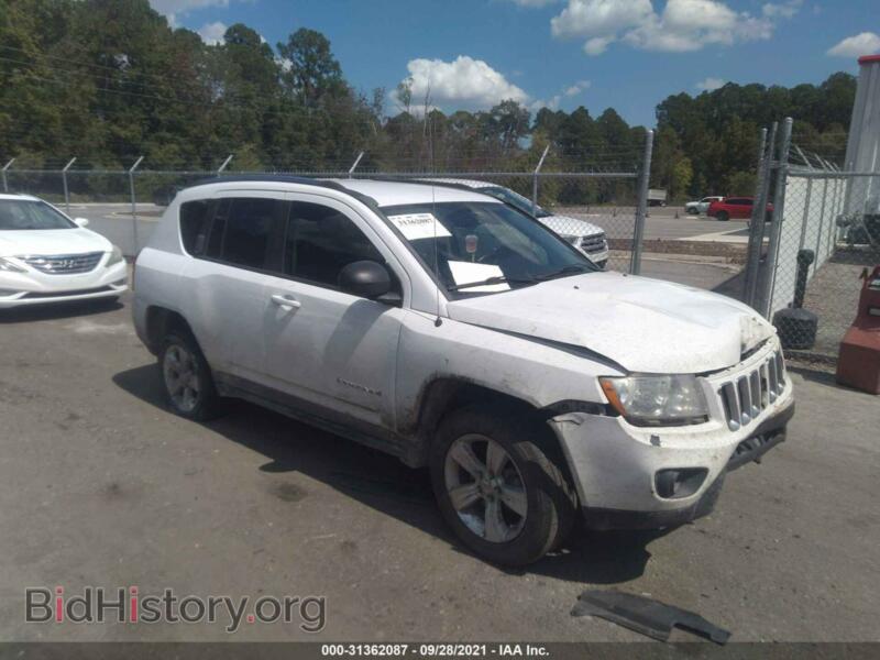 2012 Jeep COMPASS Limited (VIN 1C4NJDCB0CD612607) — фото 1 из 11, IAAI, повреждение: передняя часть