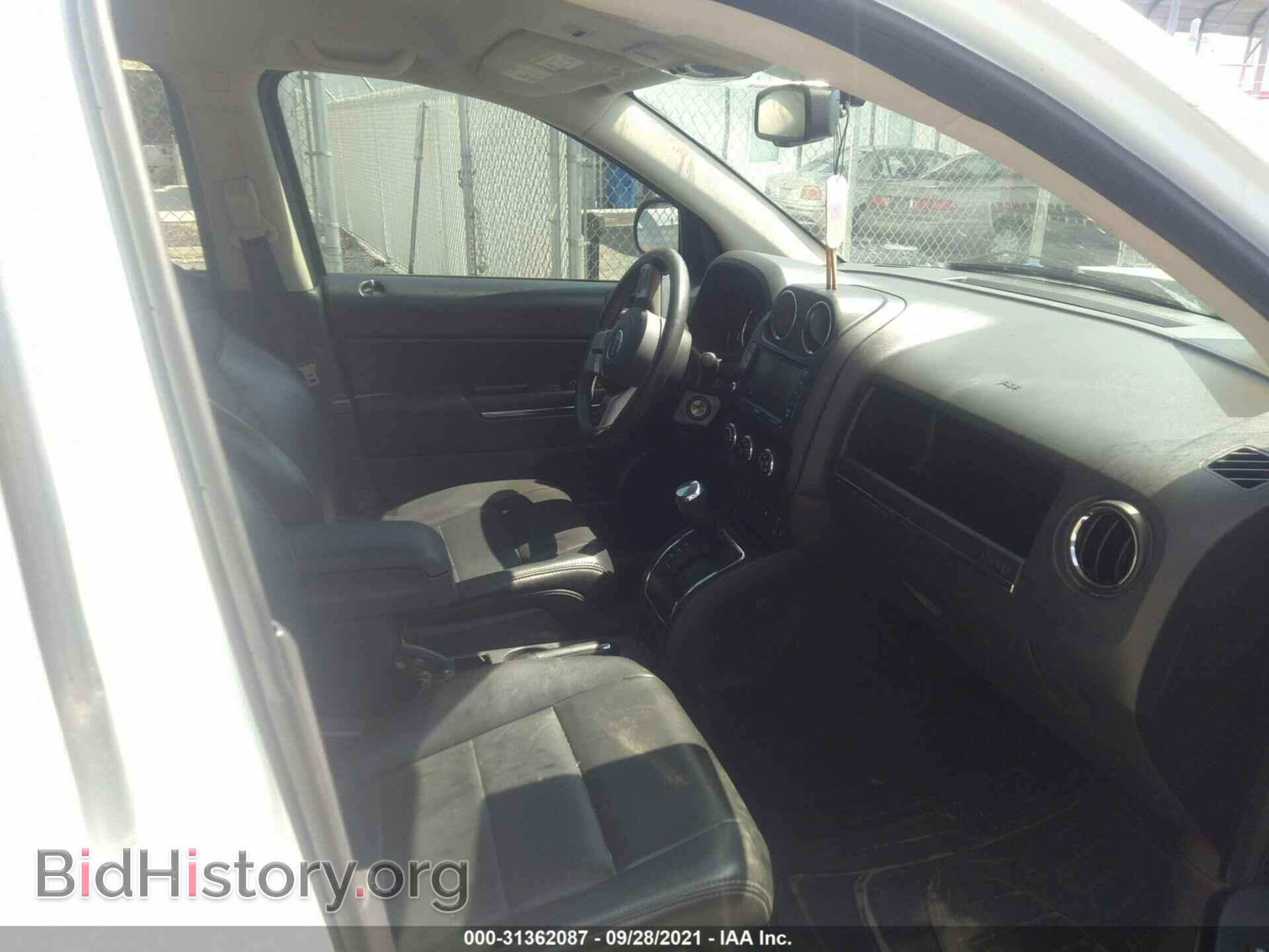 2012 JEEP COMPASS - VIN: 1C4NJDCB0CD612607 - Фото 5