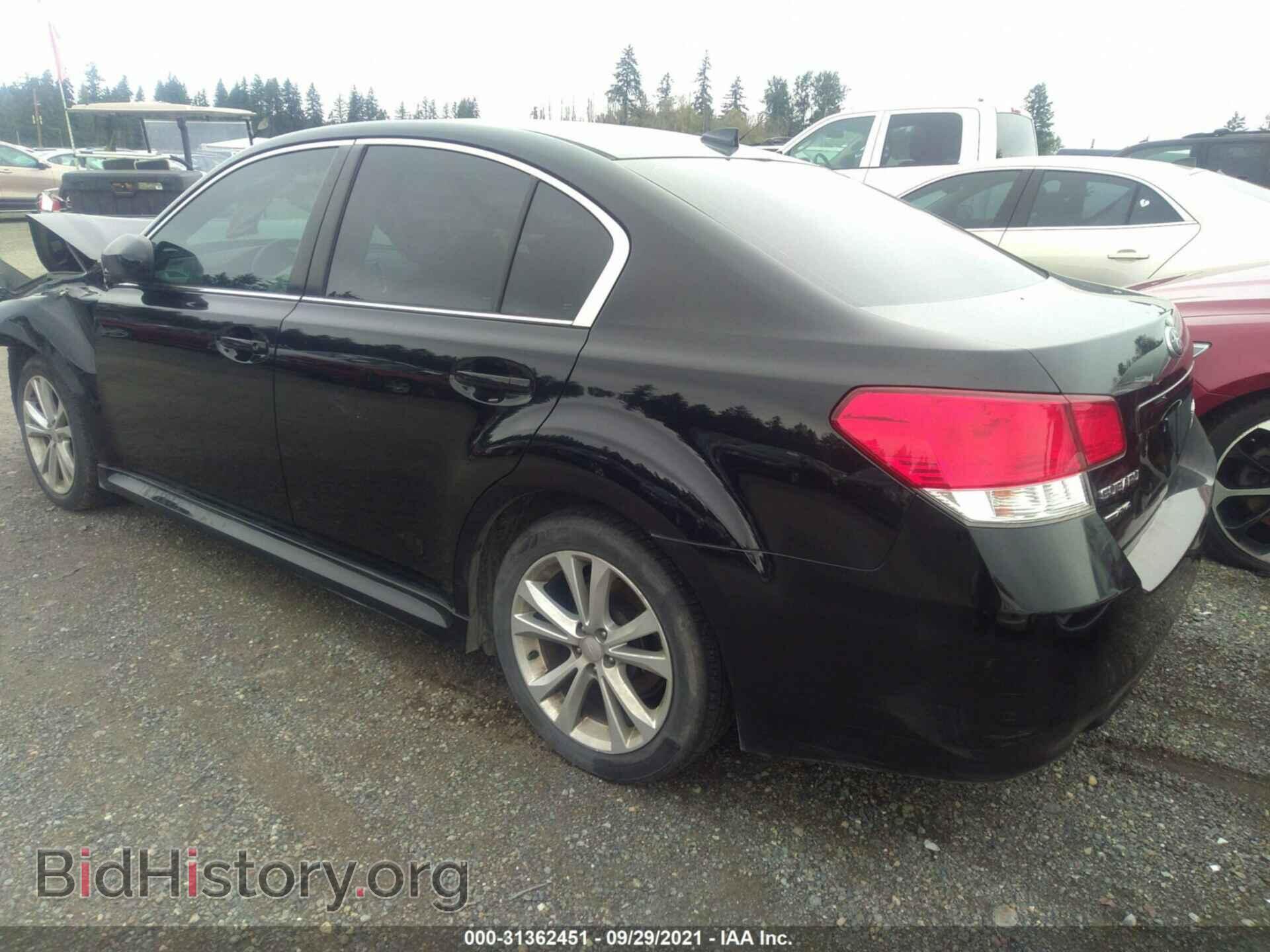 2014 SUBARU LEGACY - VIN: 4S3BMBD64E3029871 - Фото 3