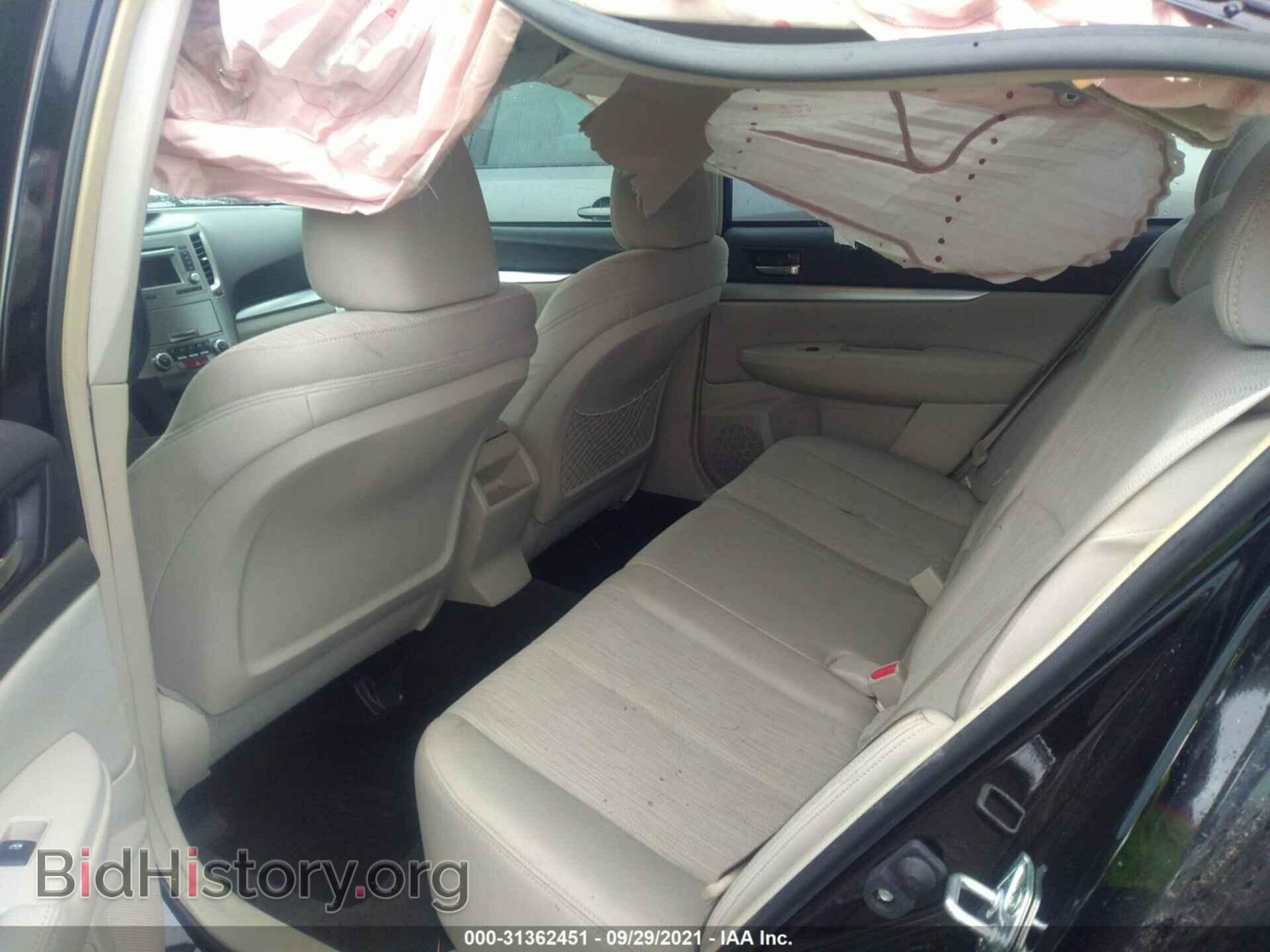 2014 SUBARU LEGACY - VIN: 4S3BMBD64E3029871 - Фото 8