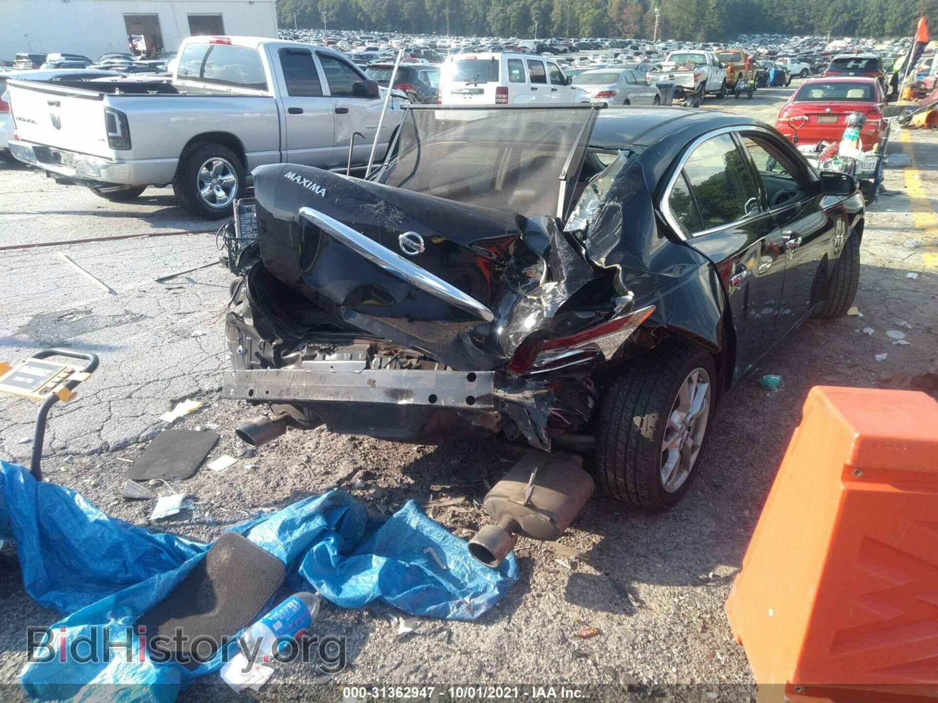 2013 NISSAN MAXIMA - VIN: 1N4AA5AP6DC827487 - Фото 4