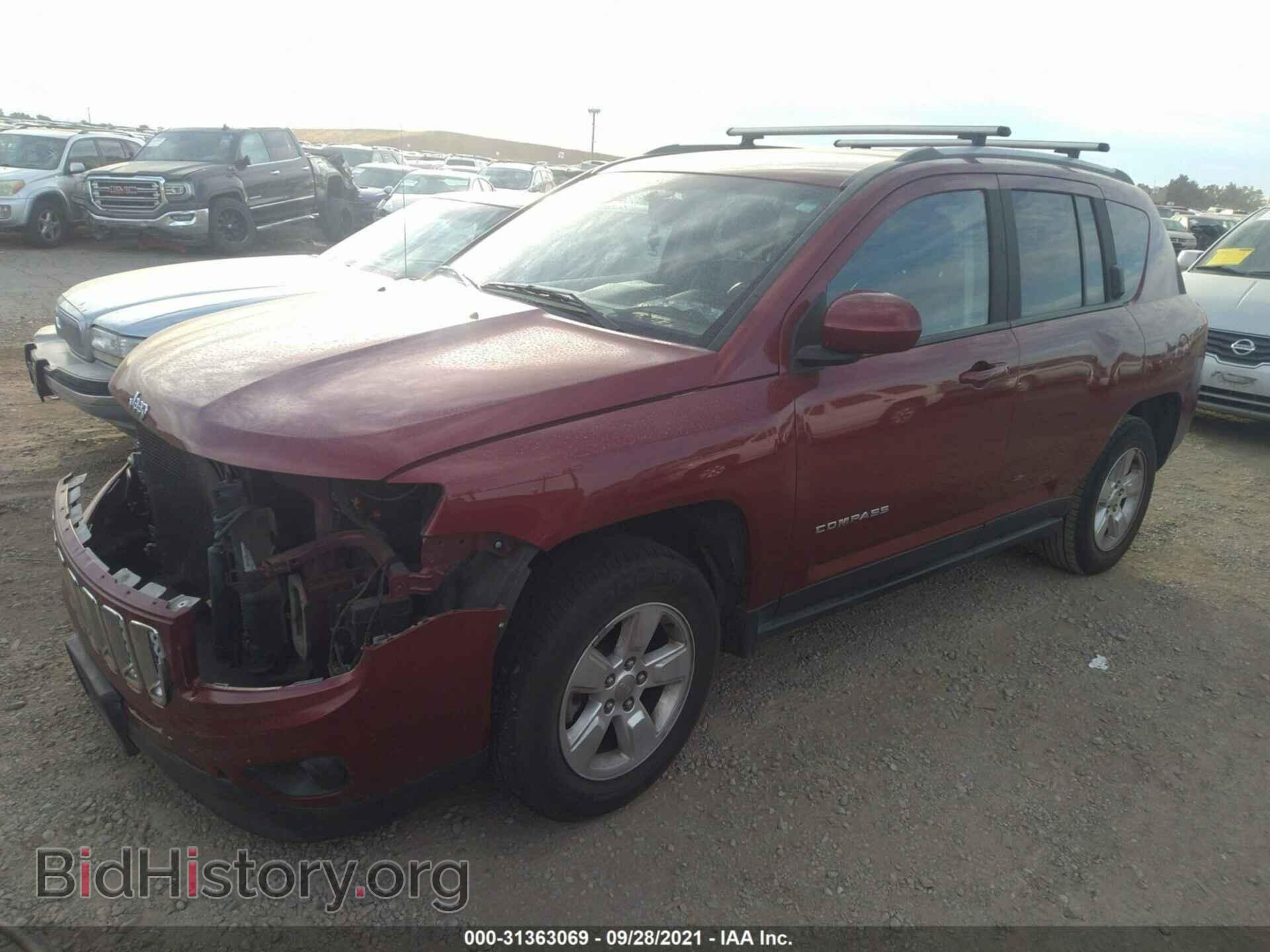 2016 JEEP COMPASS - VIN: 1C4NJCEA4GD666772 - Фото 2