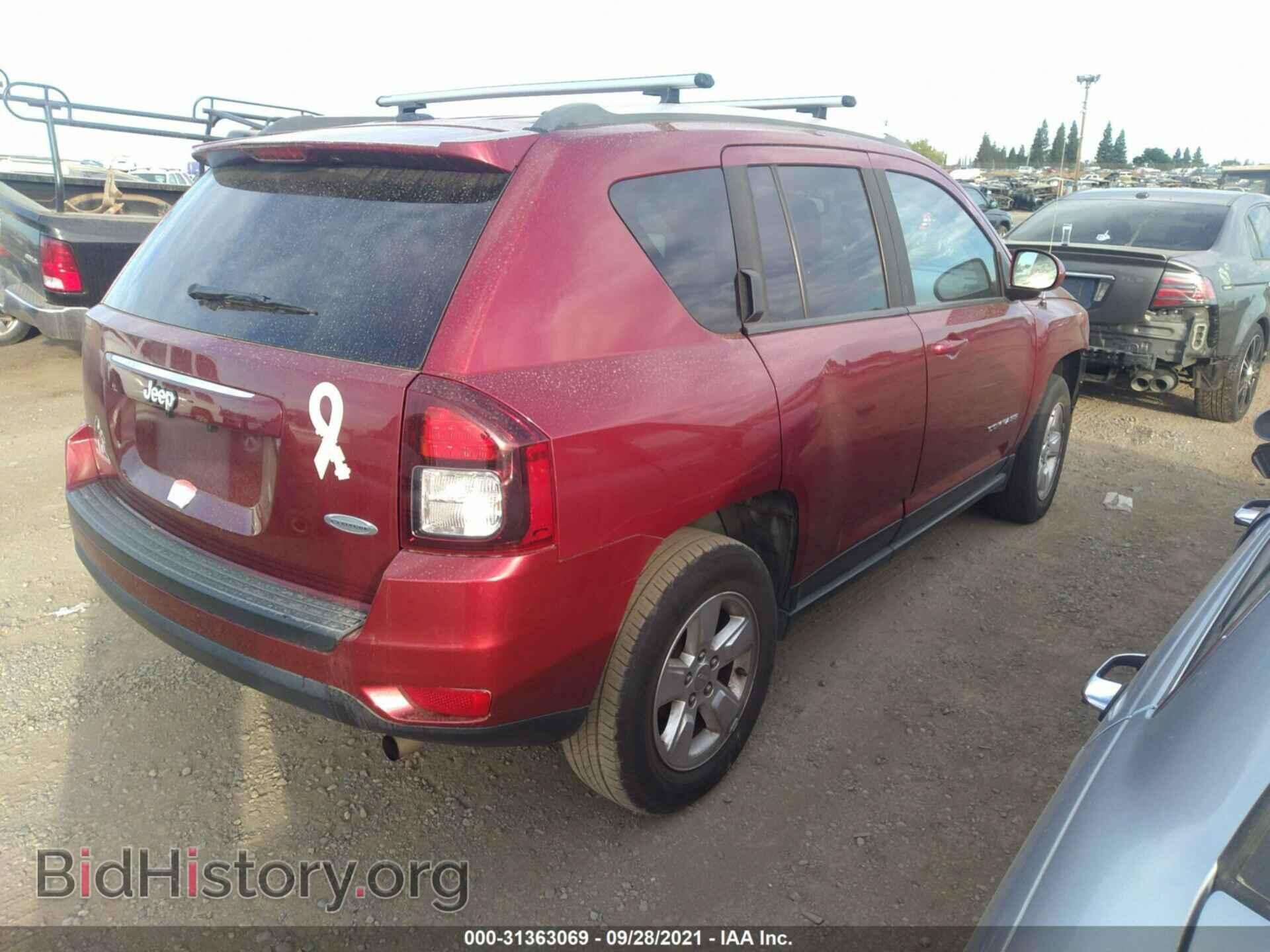 2016 JEEP COMPASS - VIN: 1C4NJCEA4GD666772 - Фото 4