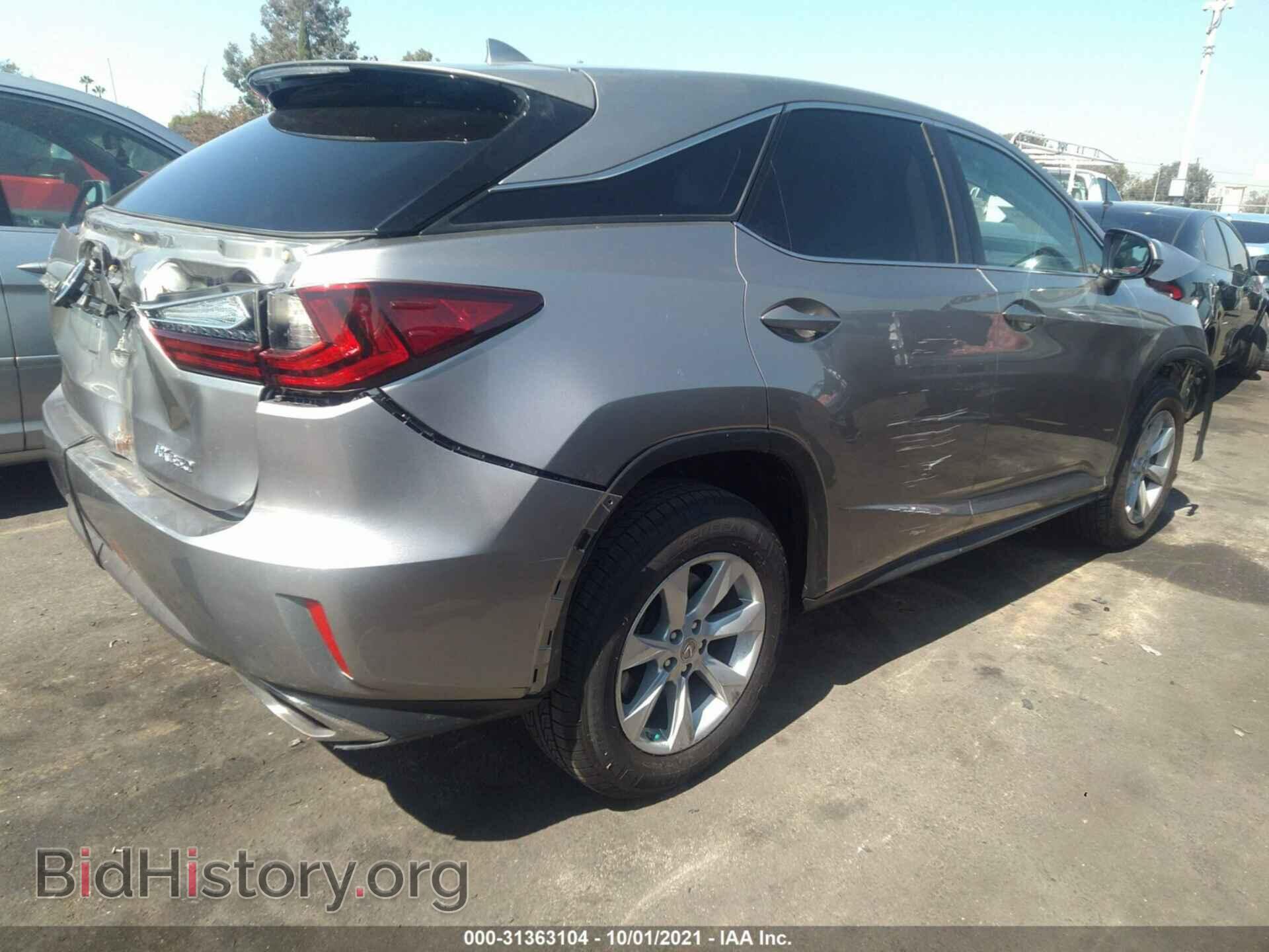 2017 LEXUS RX - VIN: 2T2ZZMCA7HC062310 - Фото 4