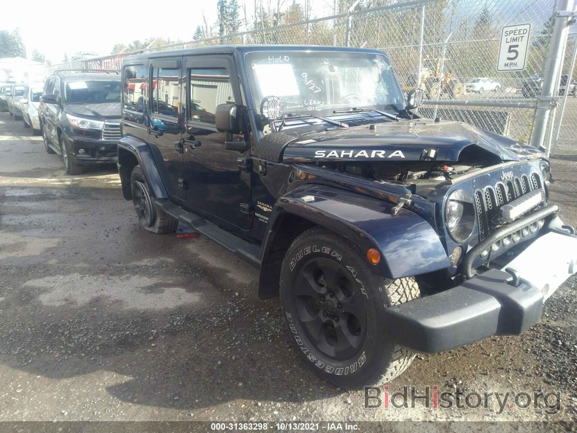 Photo 1C4BJWEG2DL636258 - JEEP WRANGLER UNLIMITED 2013