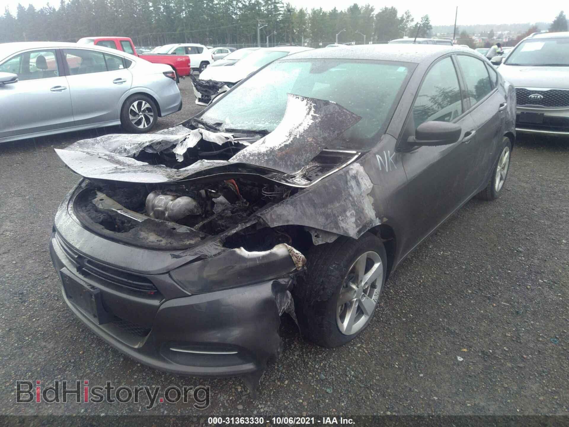 2016 DODGE DART - VIN: 1C3CDFBB2GD767147 - Фото 2